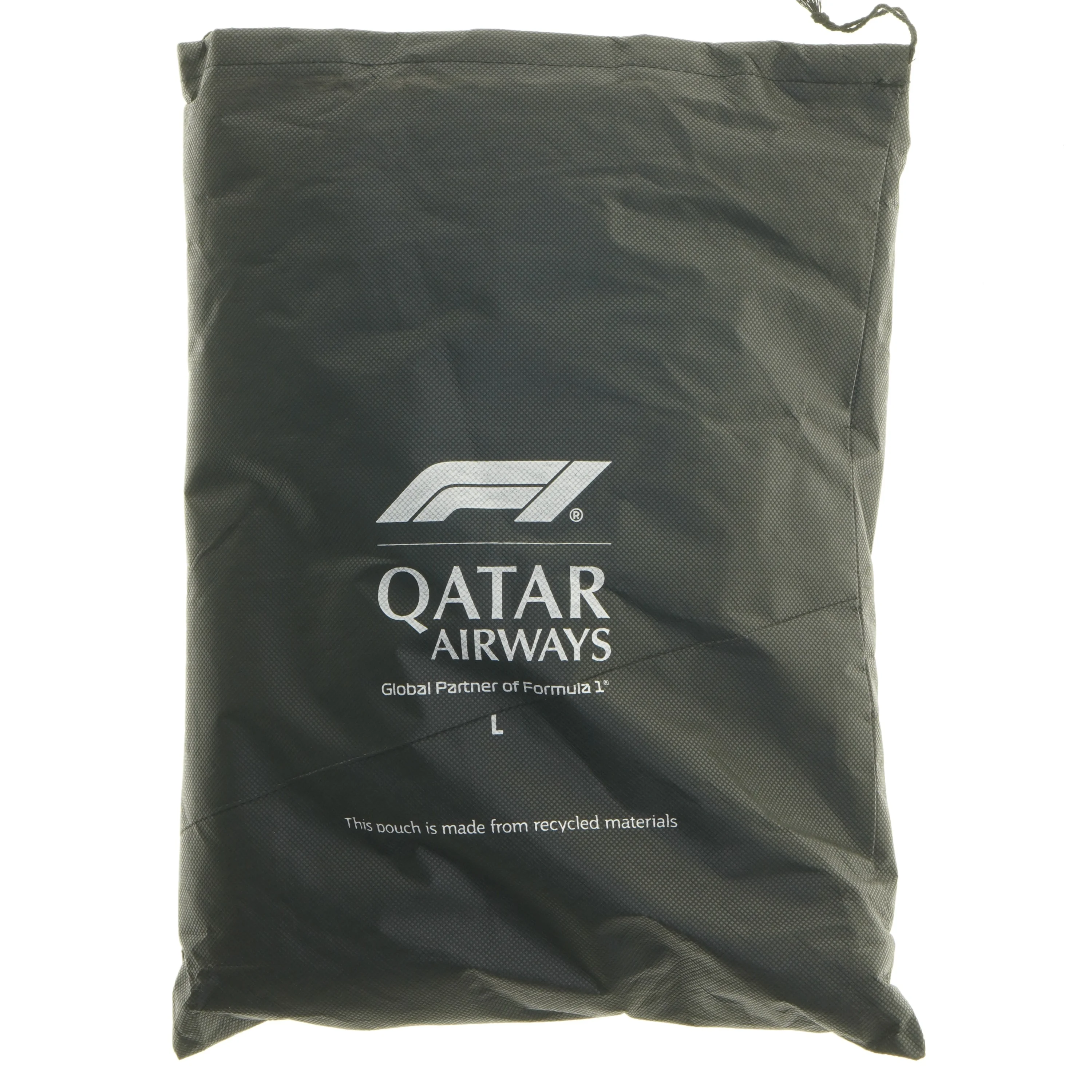 Sæt med pyjamas og tøfler fra Qatar Airways fra Qatar Airways (str. str L cm)