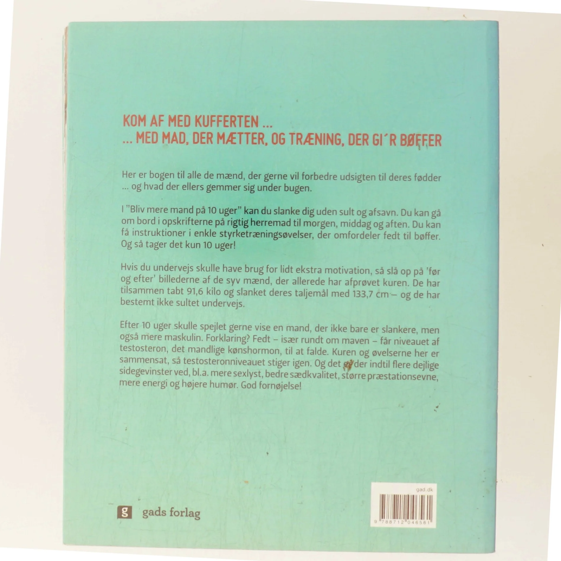 Bliv mere mand på 10 uger af Charlotte Hartvig (Bog)