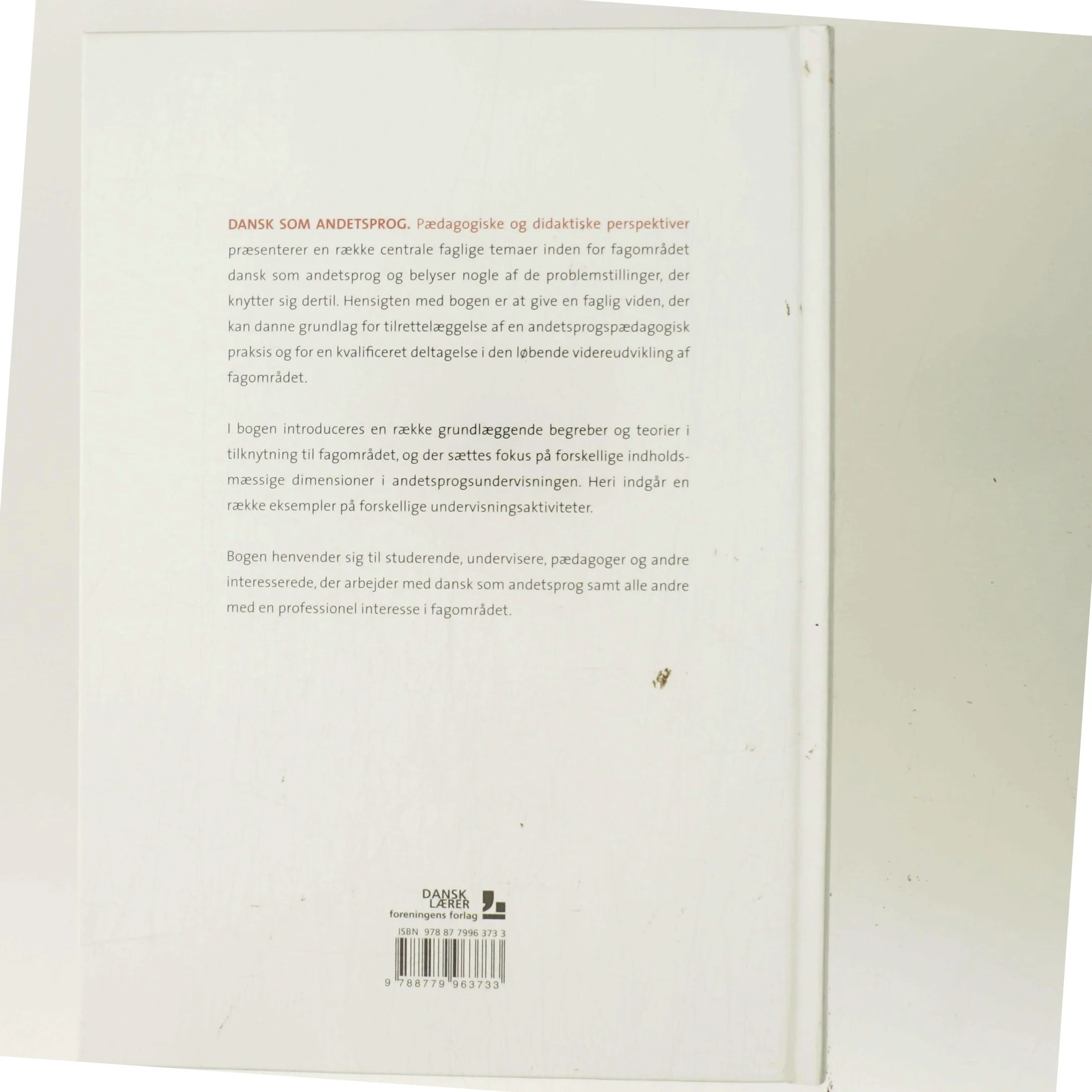 Dansk som andetsprog (Bog)