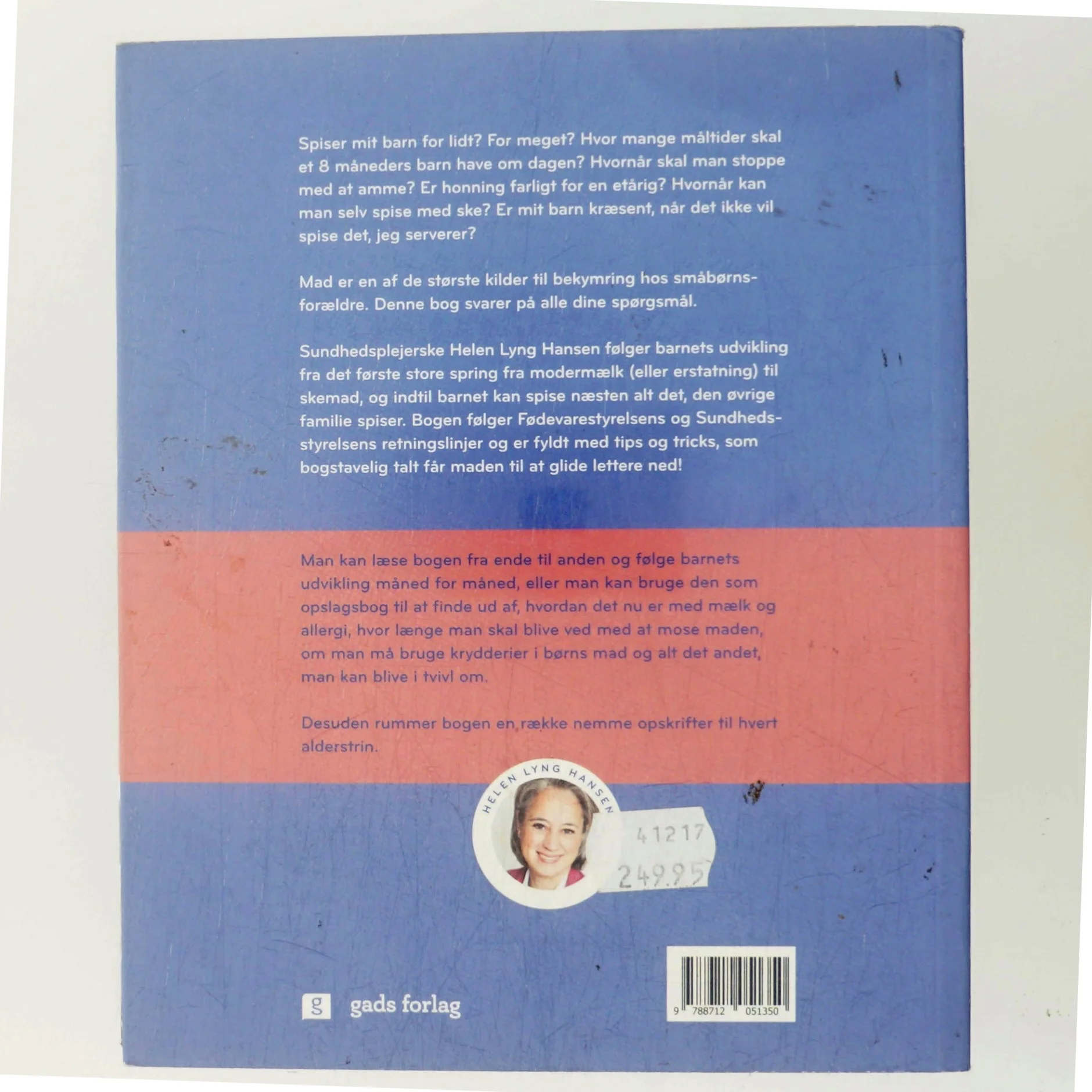 Helens bog om børn & mad : sådan får du dit barn til at spise af Helen Lyng Hansen (Bog)