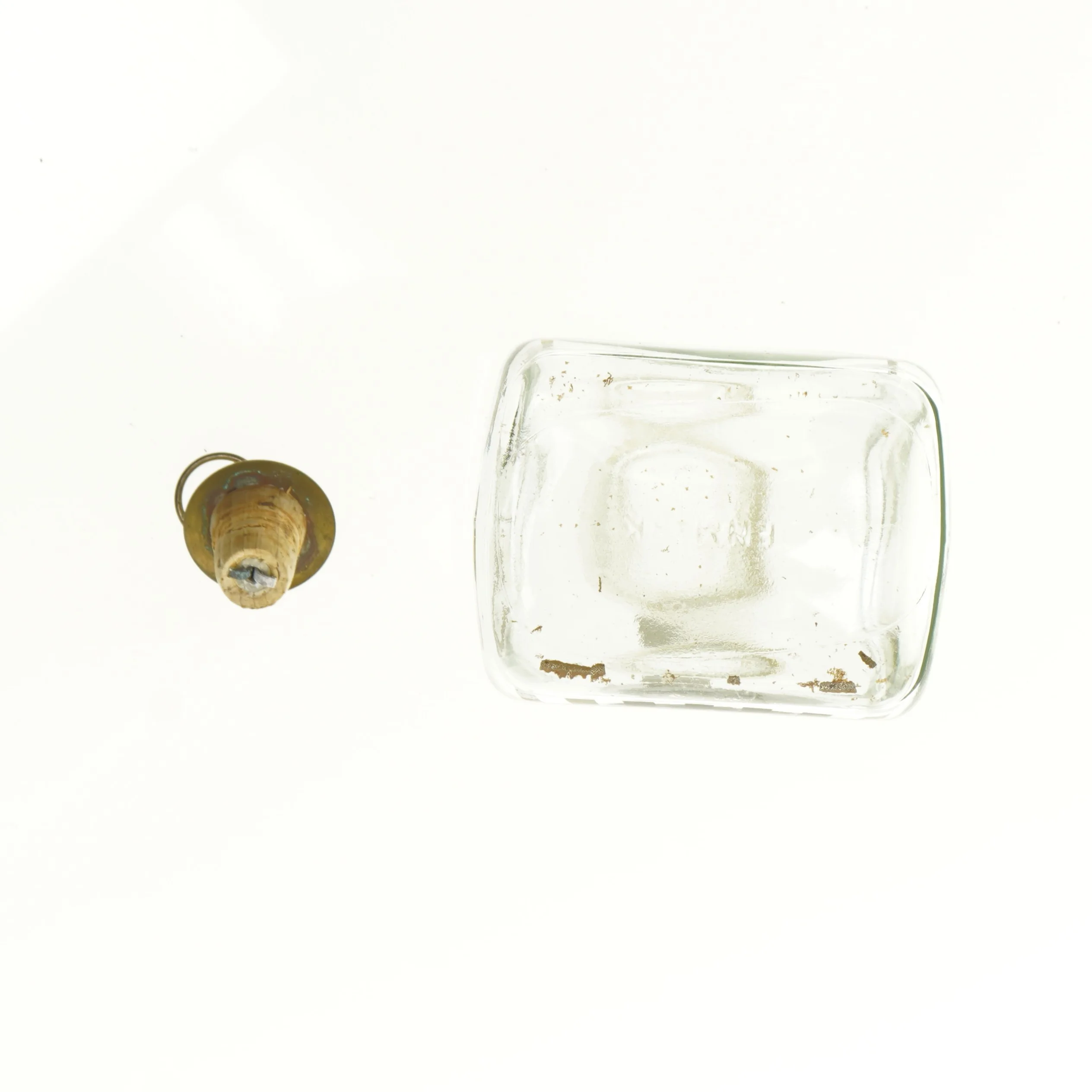 Karaffel til julesnaps fra Holmegaard (str. 19 x 9 cm)