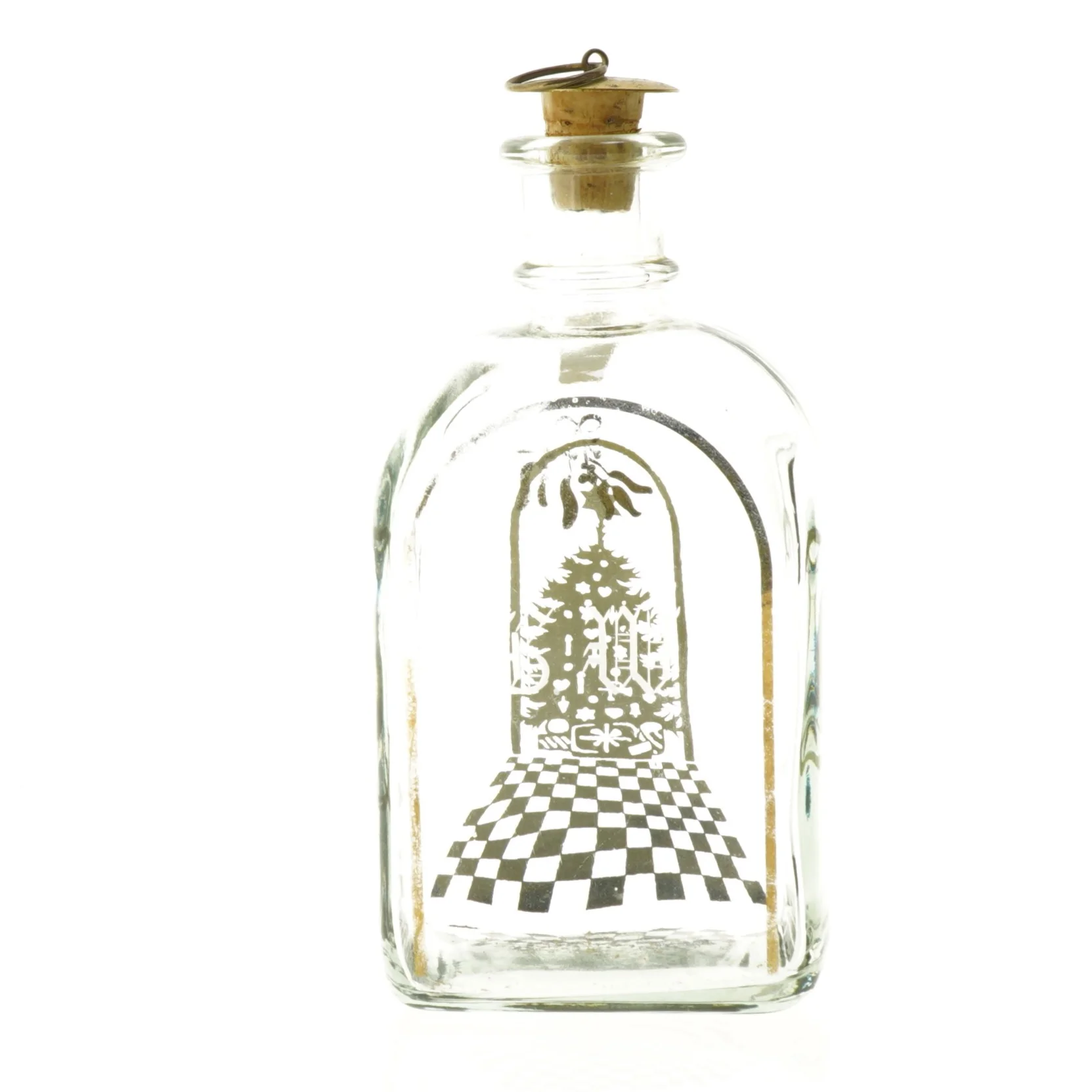 Karaffel til julesnaps fra Holmegaard (str. 19 x 9 cm)