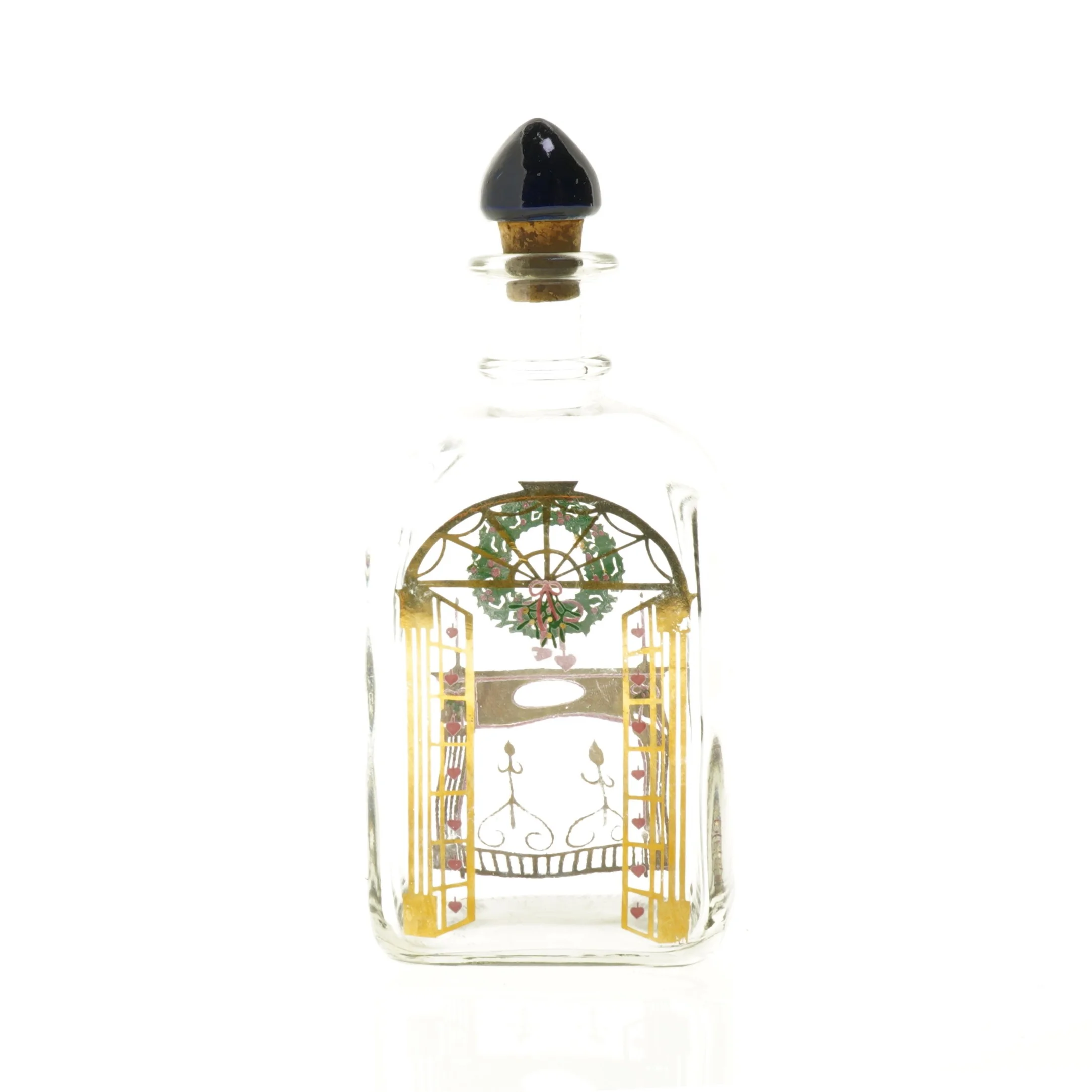 Karaffel til julesnaps fra Holmegaard (str. 21 x 9 cm)