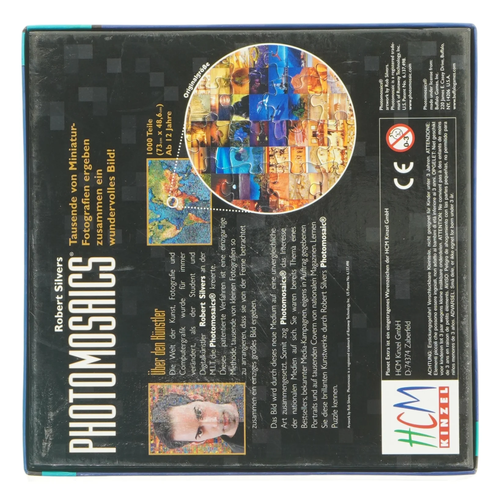 Photomosaics puslespil (str. 73 x 48,6 cm)