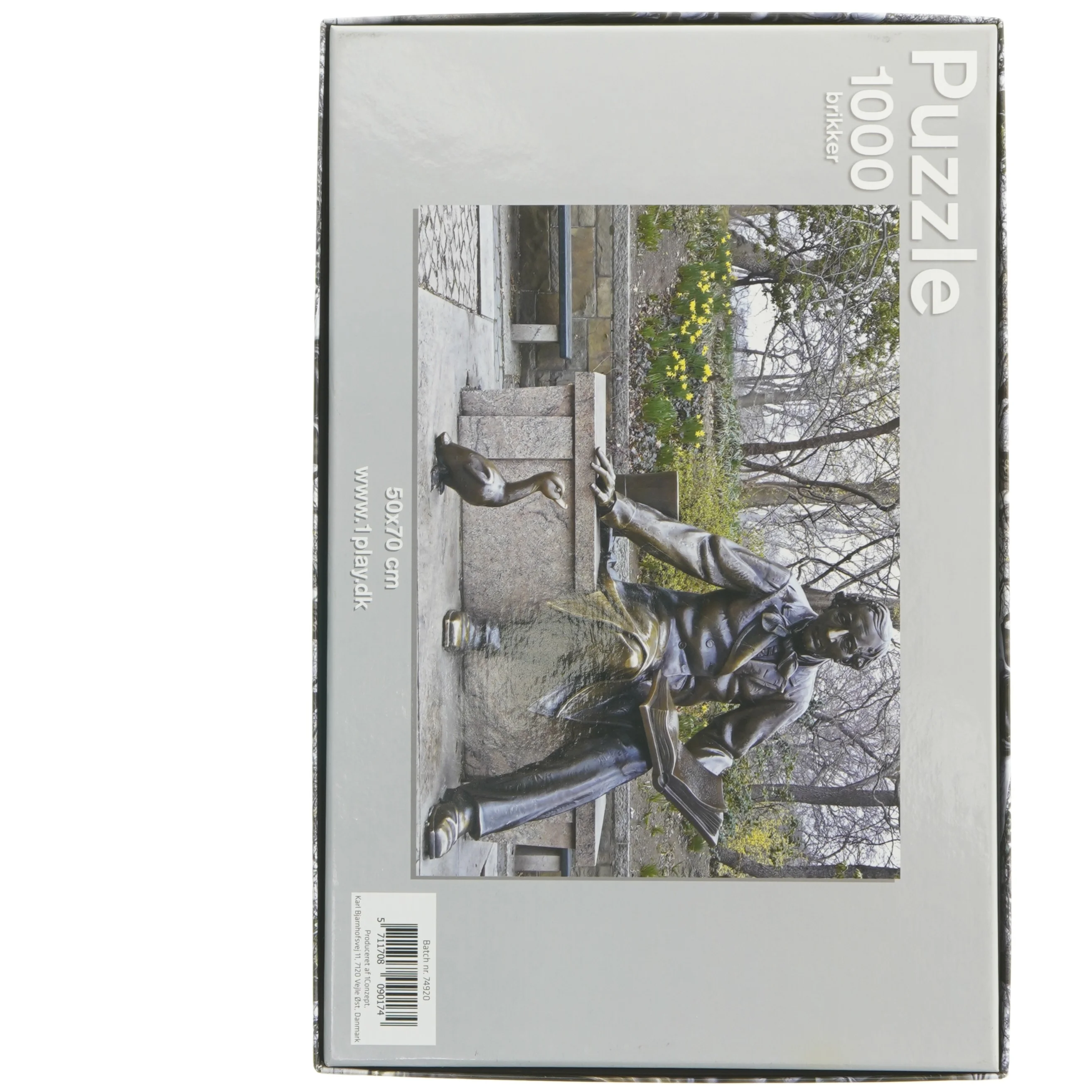 Puslespil med 1000 brikker (str. 50 x 70 cm)