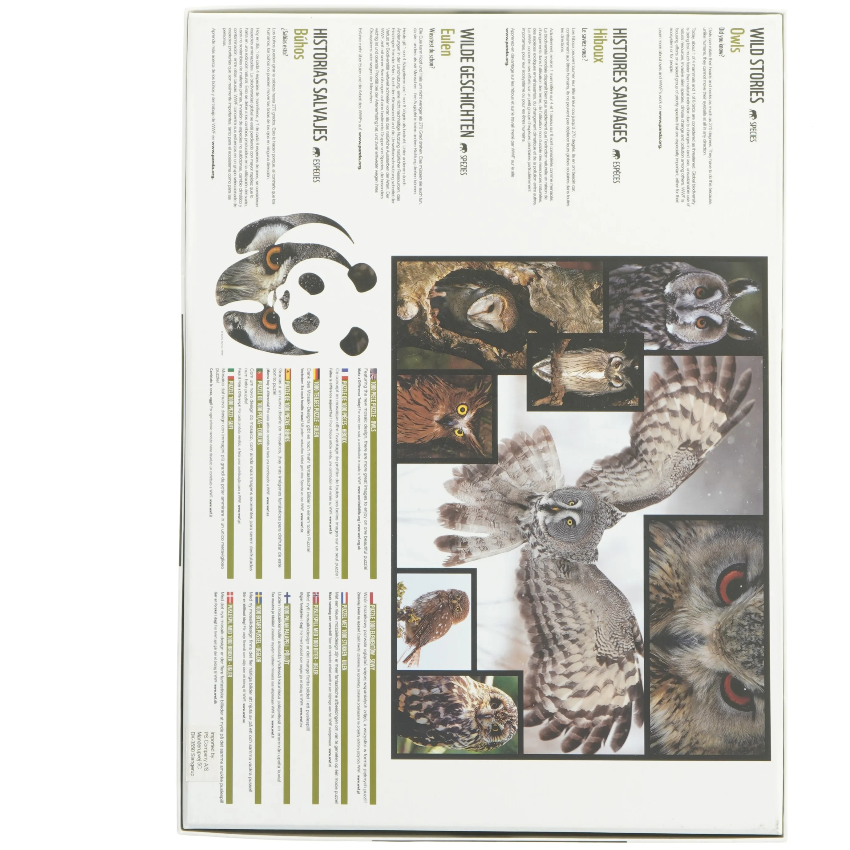 WWF puslespil (str. 69 x 51 cm)