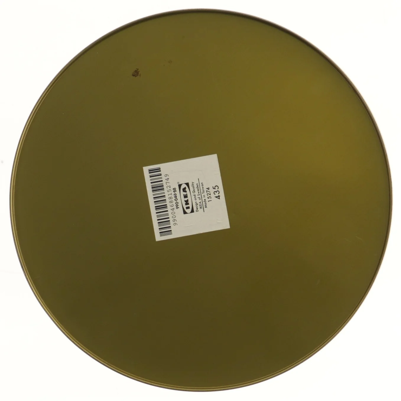 Rund julekagedåse fra IKEA (str. Ø 25 cm)