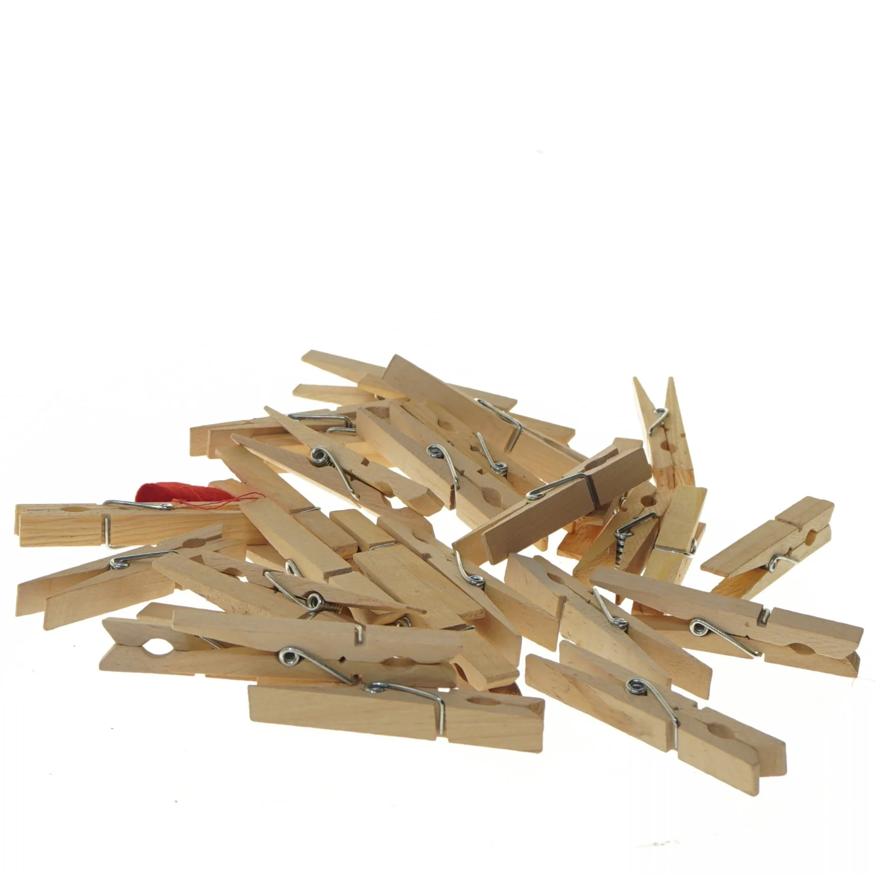 Træ tøjklemmer (str. 7,5 cm)