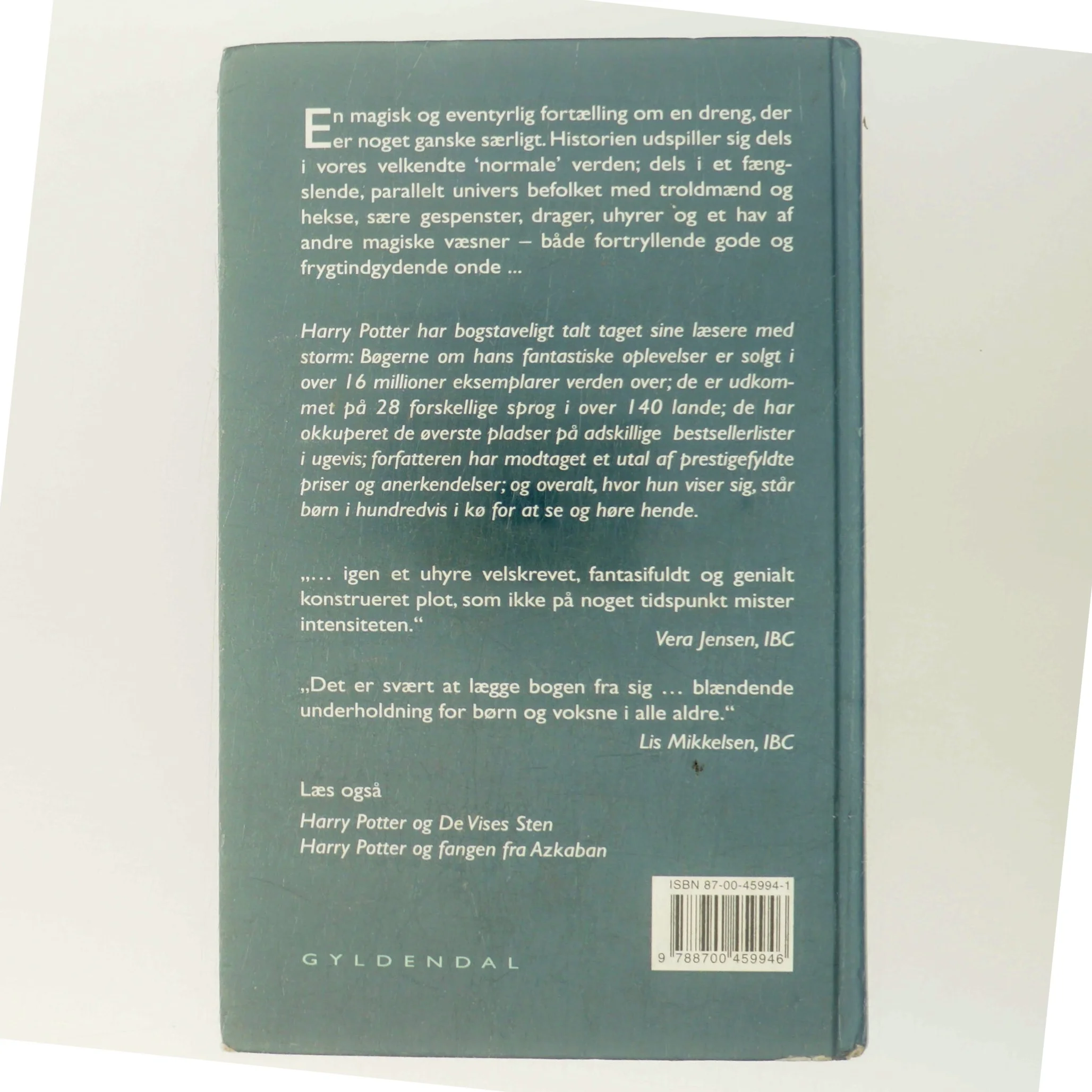 Harry Potter 2: Og Hemmelighedernes (danes) af J.K. Rowling (Bog)