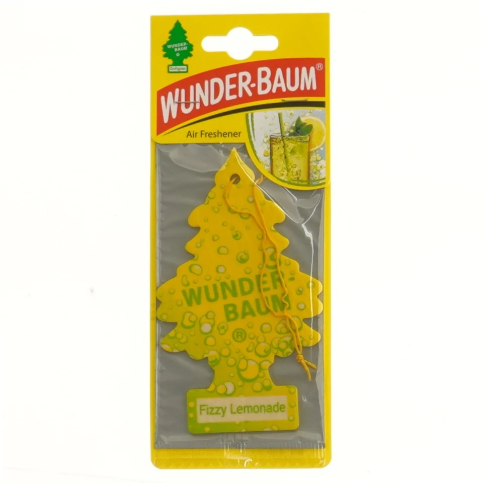 Wunder-Baum luftfrisker, Fizzy Lemonade fra Wunder-Baum (str. 12x7 cm)