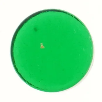 Hinkesten i grønt glas (str. Ø 6 cm) (str. Ø 6 cm)