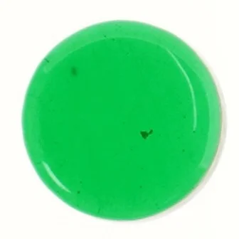 Hinkesten i grønt glas (str. Ø 6 cm) (str. Ø 6 cm)