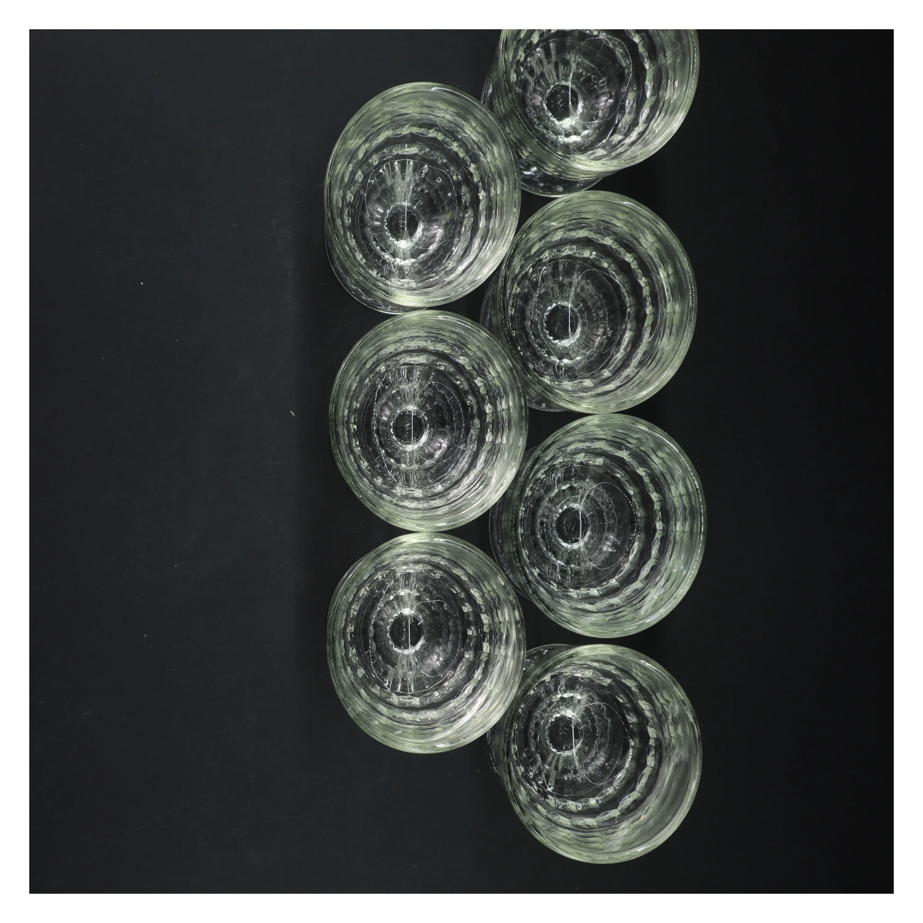 7 glas på fod fra La Rochere (str. 7 styk, 11 cm)