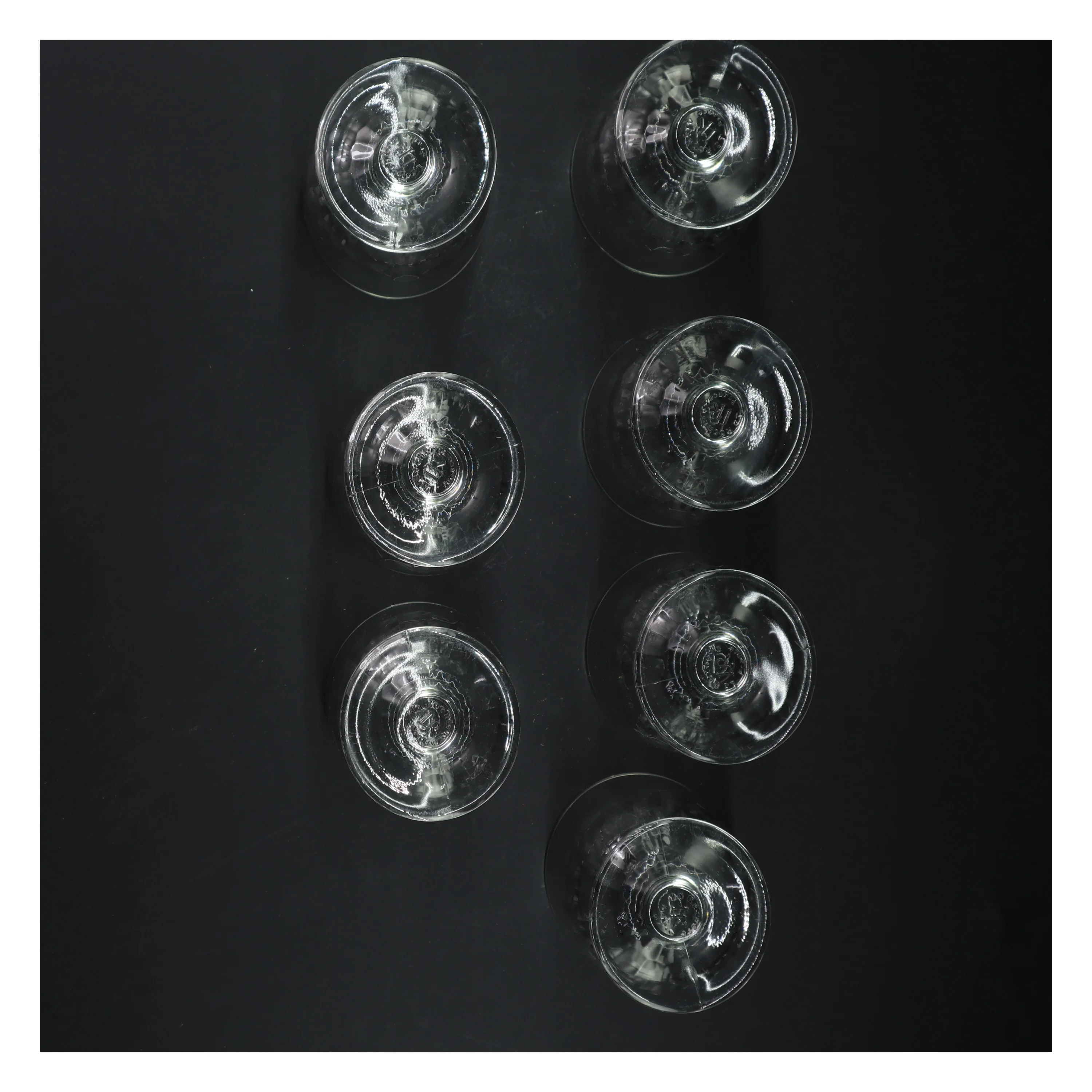 7 glas på fod fra La Rochere (str. 7 styk, 11 cm)