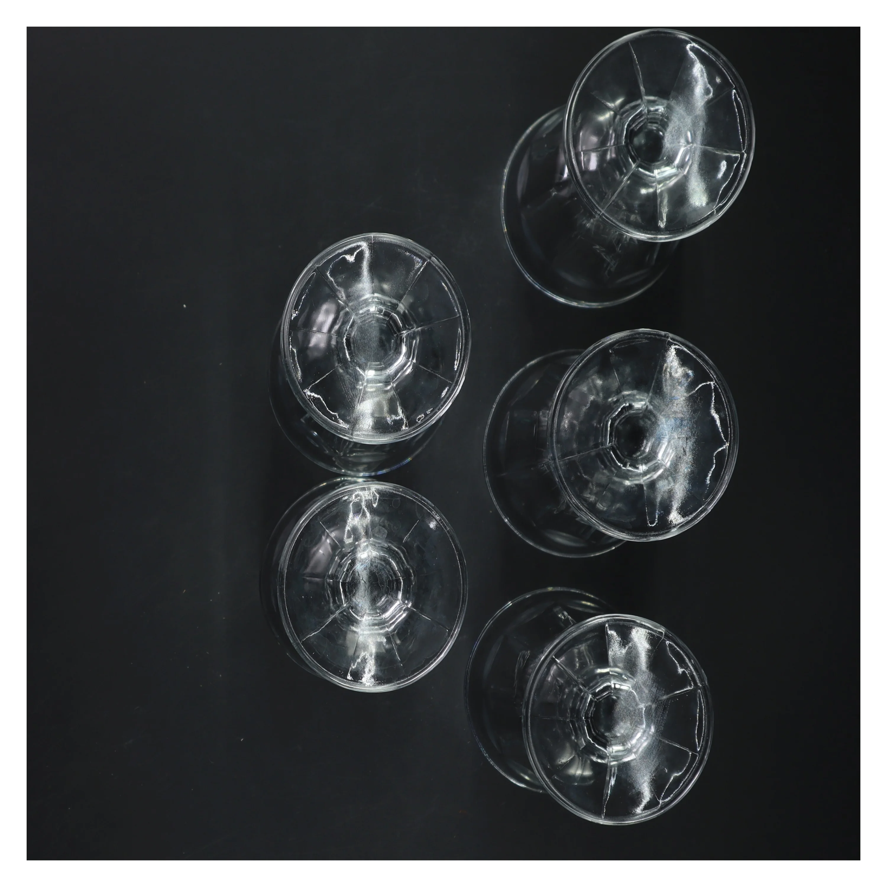 Glas sæt, 5 stykker (str. 5 styk, 16 cm)