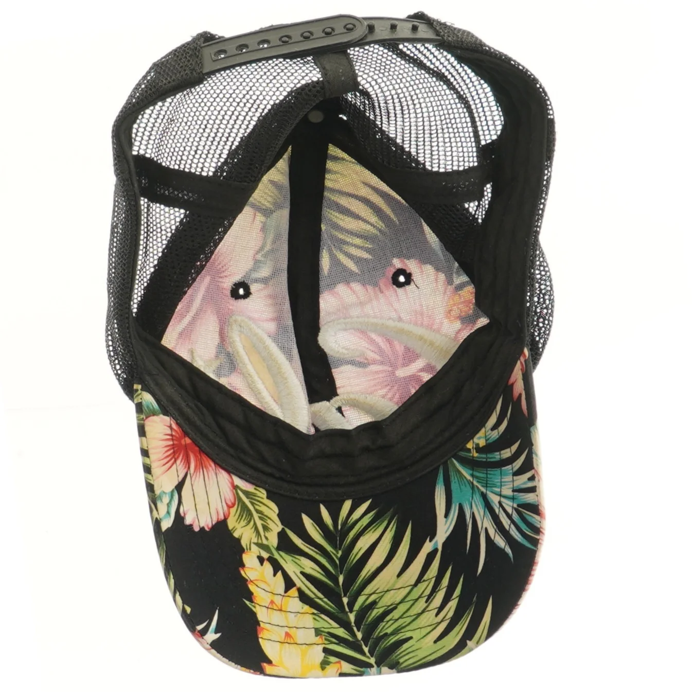 Blomstret kasket (str. 20 cm)