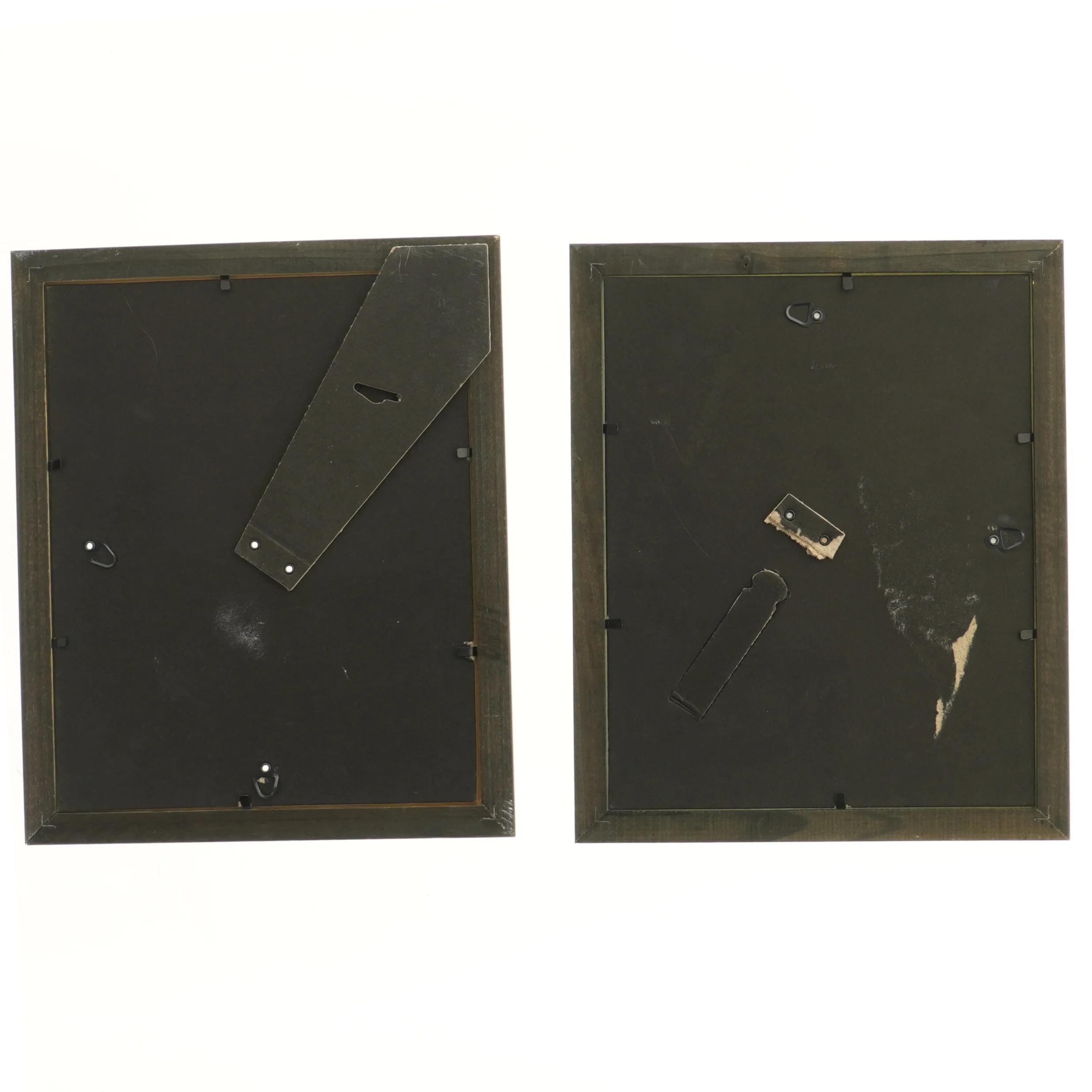 Sorte billedrammer (str. 2 stk 28,5x23,5 cm)