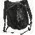Sort vandrerygsæk (str. 43x34 cm)