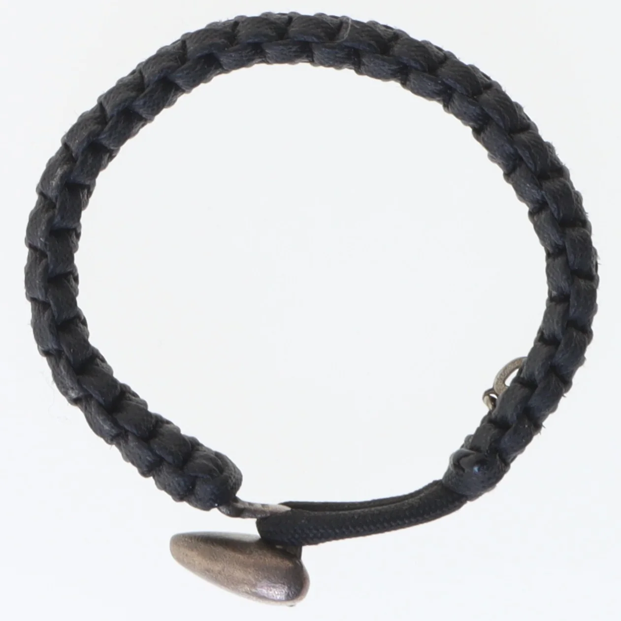 “From Soldier to Soldier” støttearmbånd hjerteformet lukning med zirkon  (str. Ø 7 cm)