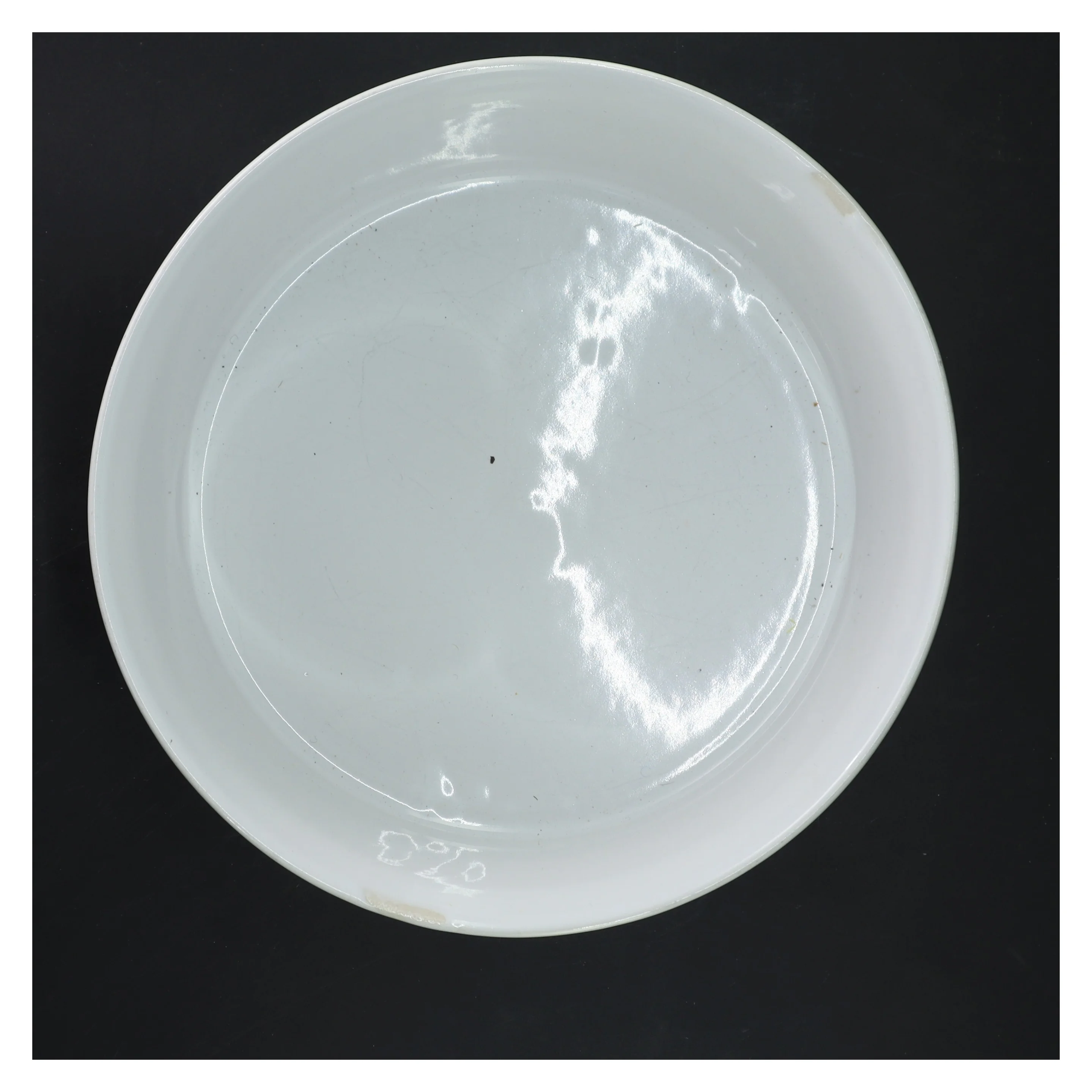 Rund hvid ovnfast  keramikskål Ø 23 cm (str. Ø 23 cm)