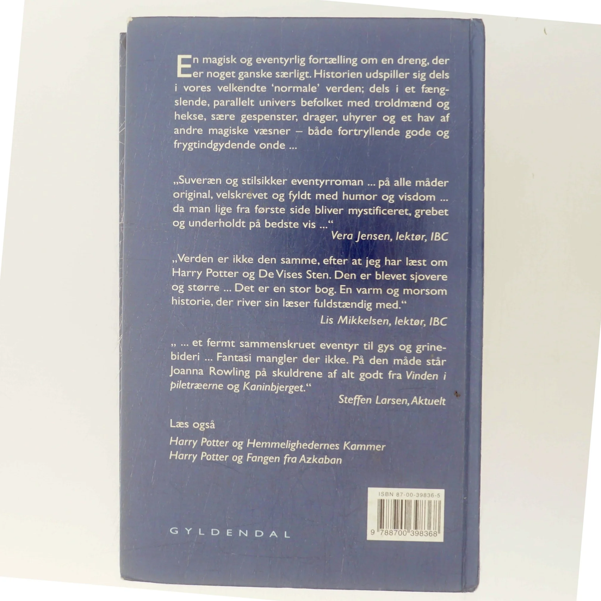 Harry Potter Og De Vises Sten (Danish Language) af J.K. Rowling (Bog)