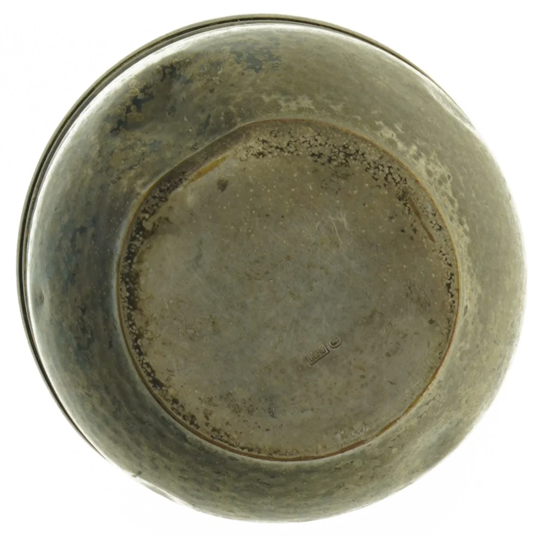 Vintage metalvase (str. 20 x ø 12 cm)