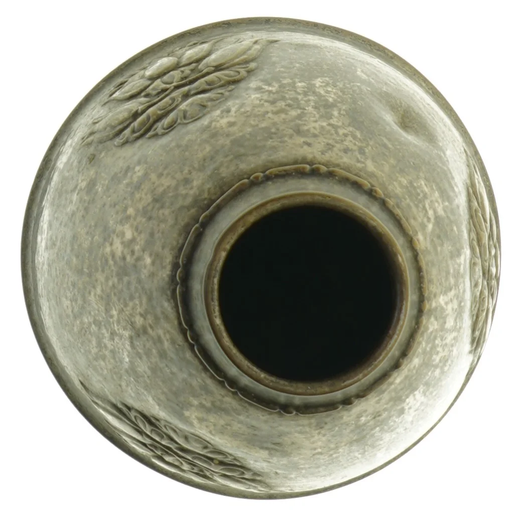 Vintage metalvase (str. 20 x ø 12 cm)