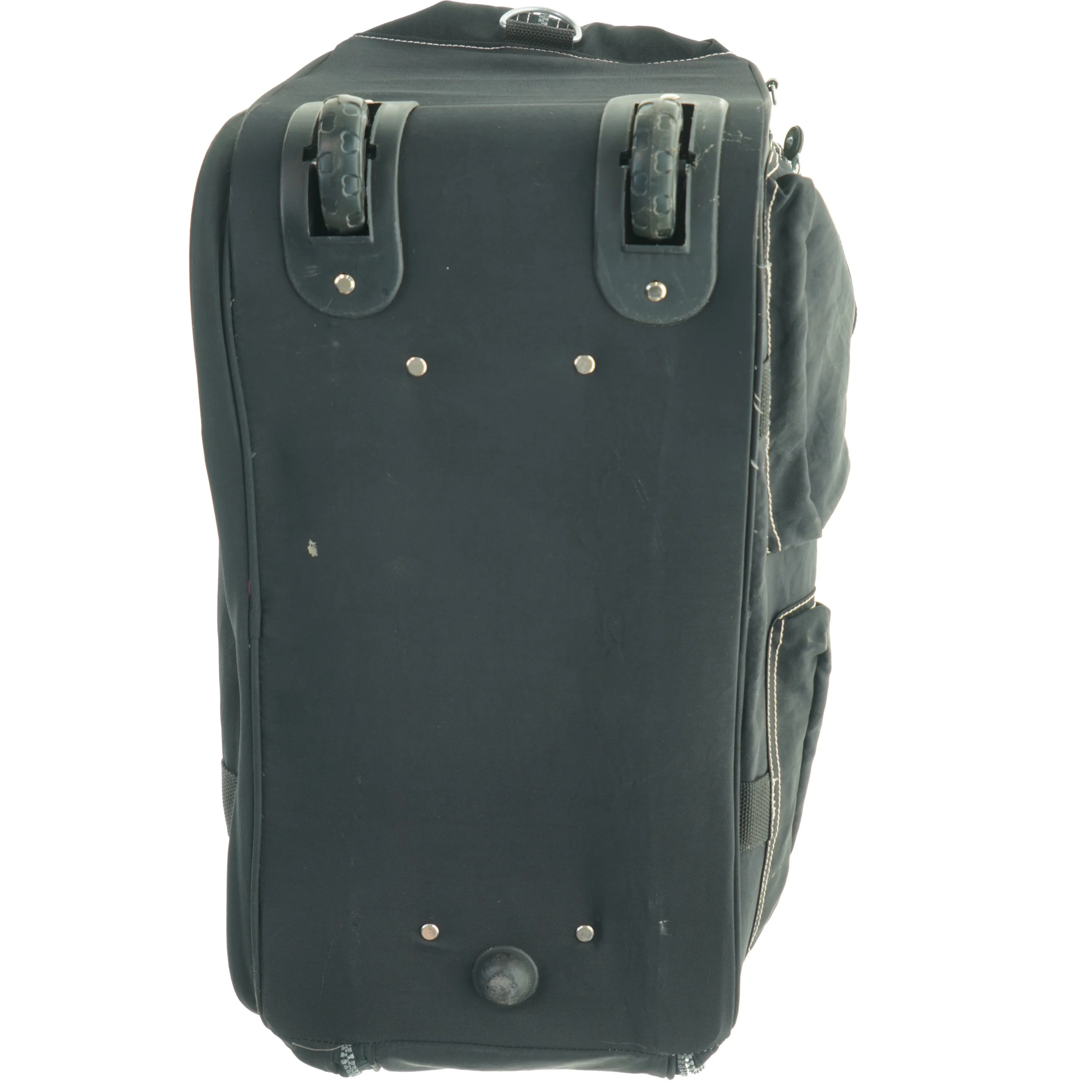 Sort sportstaske med hjul (str. 50 x 28 cm)