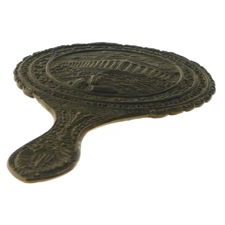 Vintage håndspejl (str. 22x12 cm)