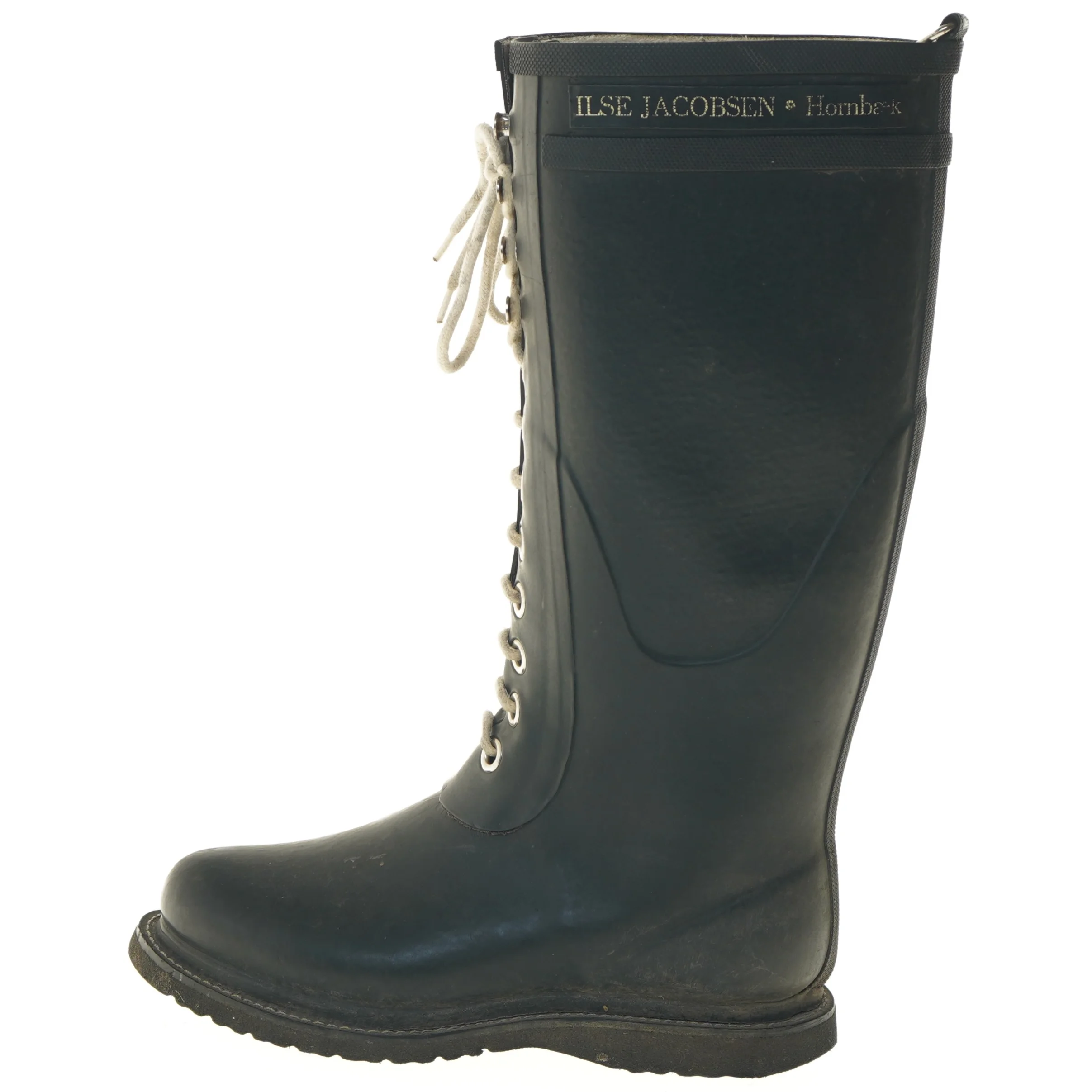 Ilse Jacobsen sorte gummistøvler fra Ilse Jacobsen (str. 38 )