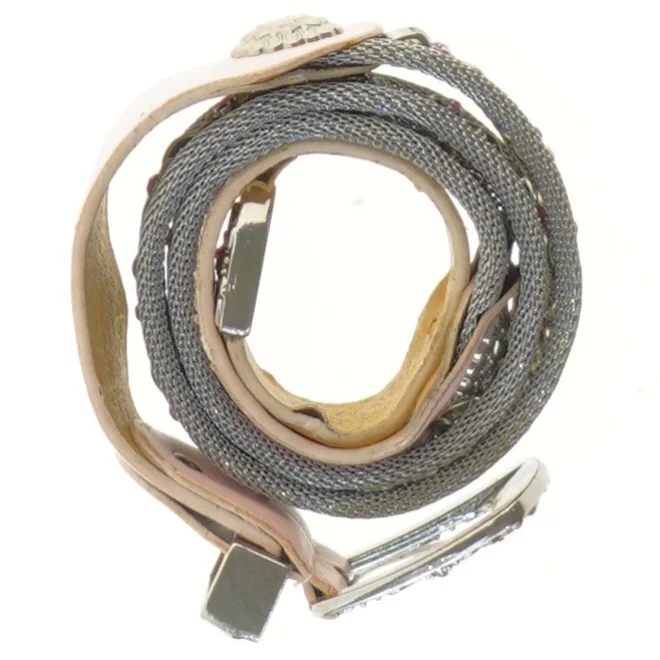 Bælte med dekorativt spænde (str. 106 cm)