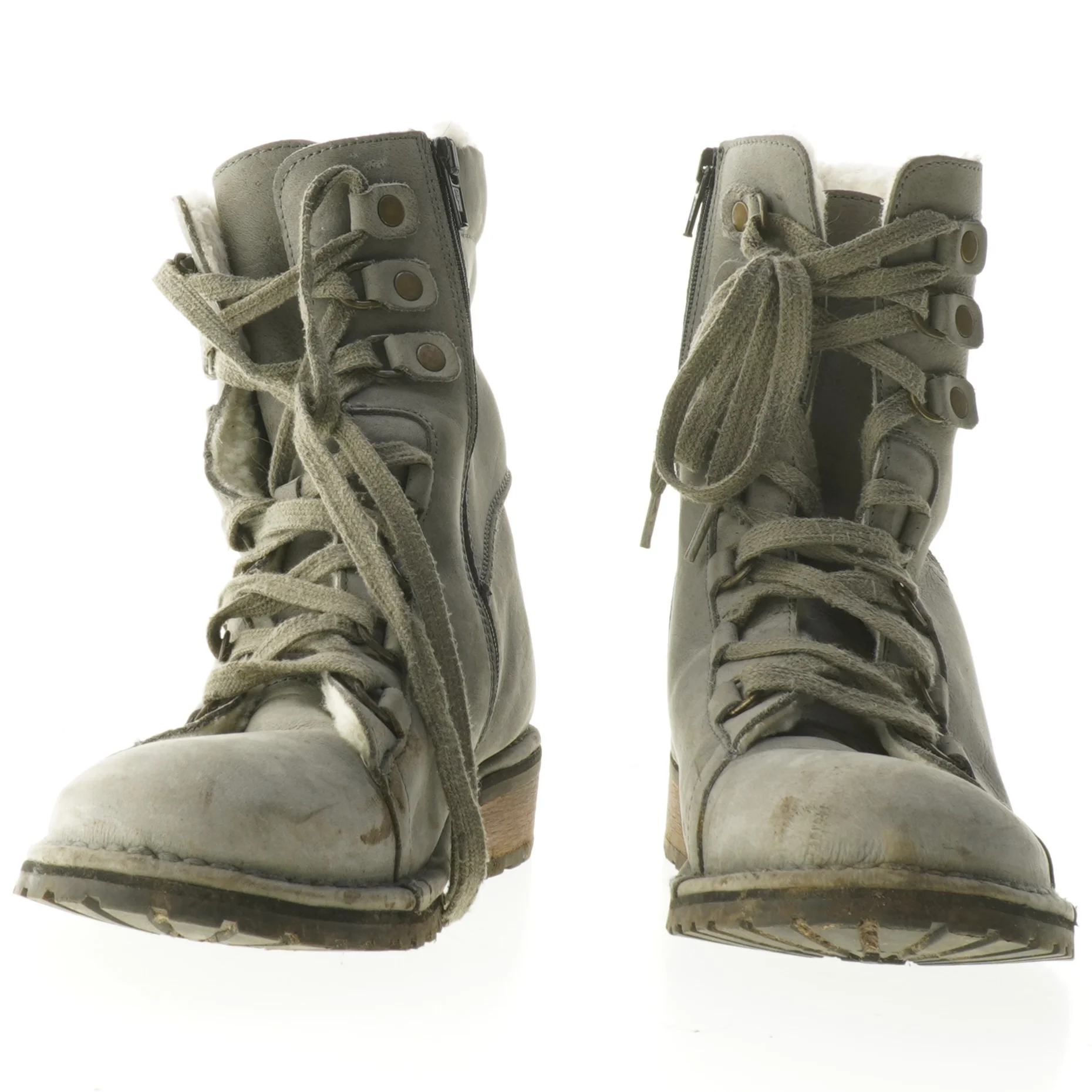 Grå støvler til kvinder (str. 40 )