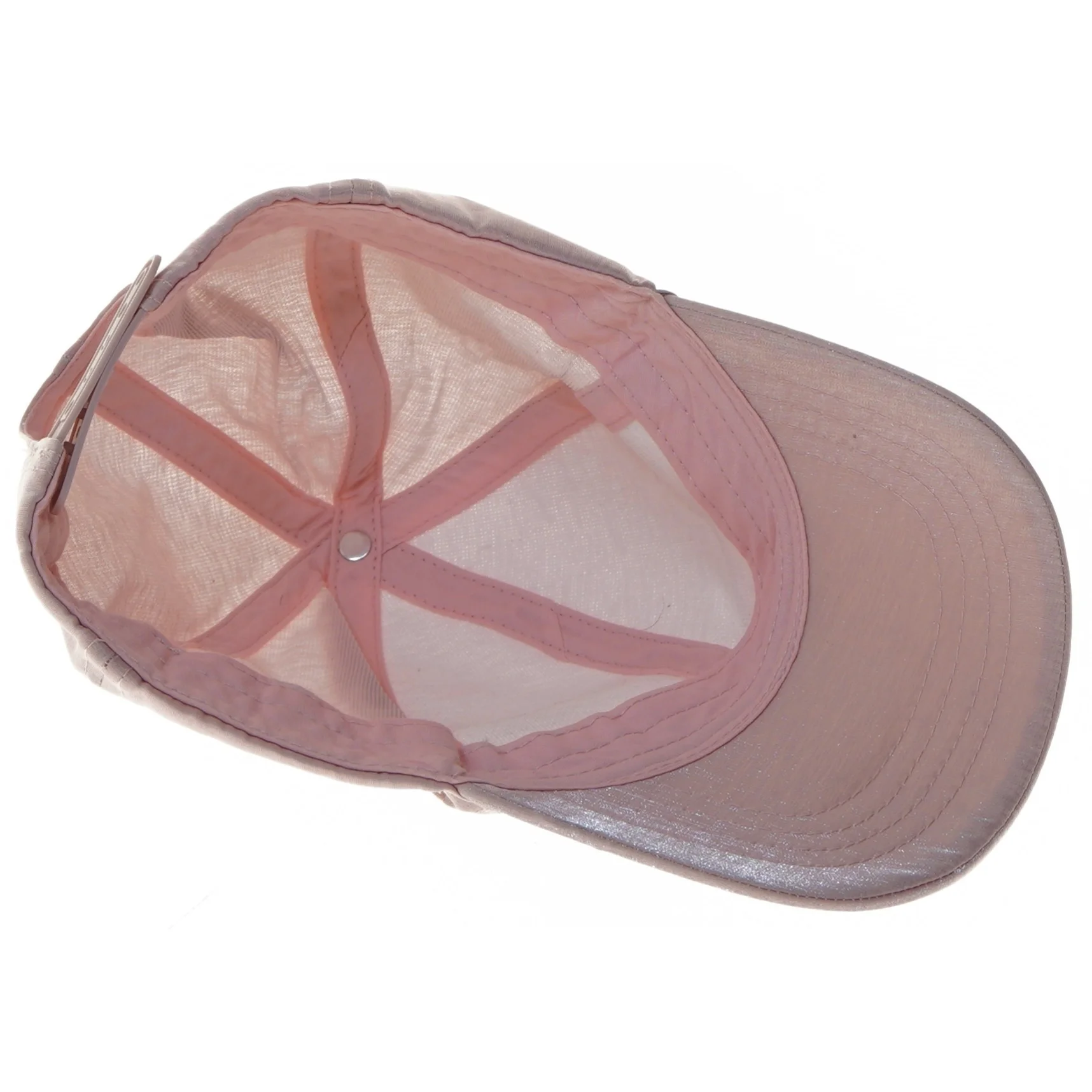 Lyserød kasket (str. Ø 17 cm)