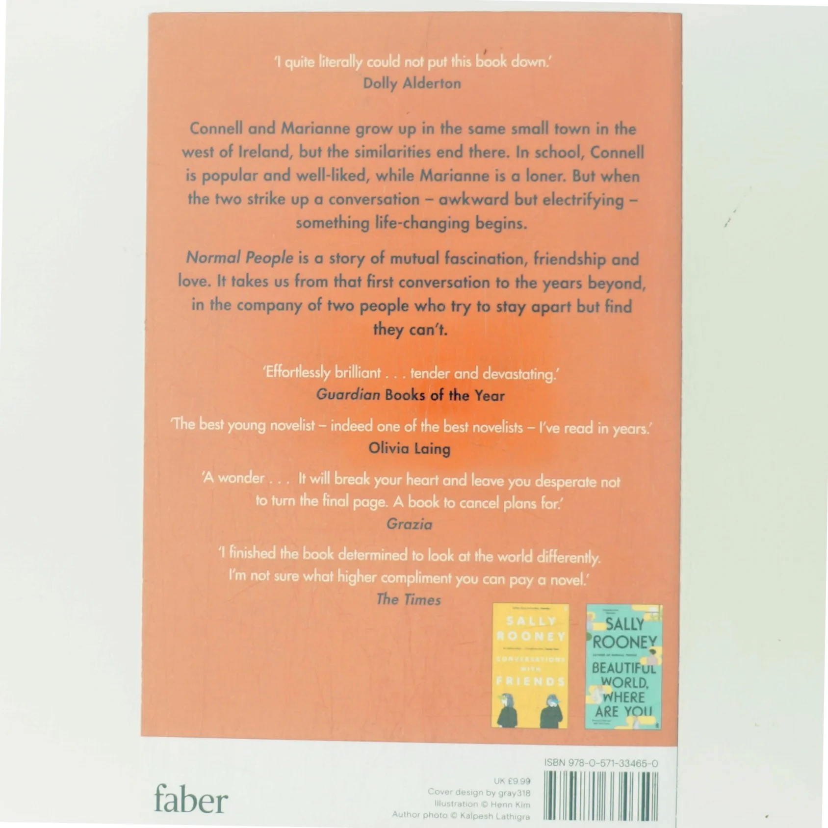 Normal people af Sally Rooney (Bog)