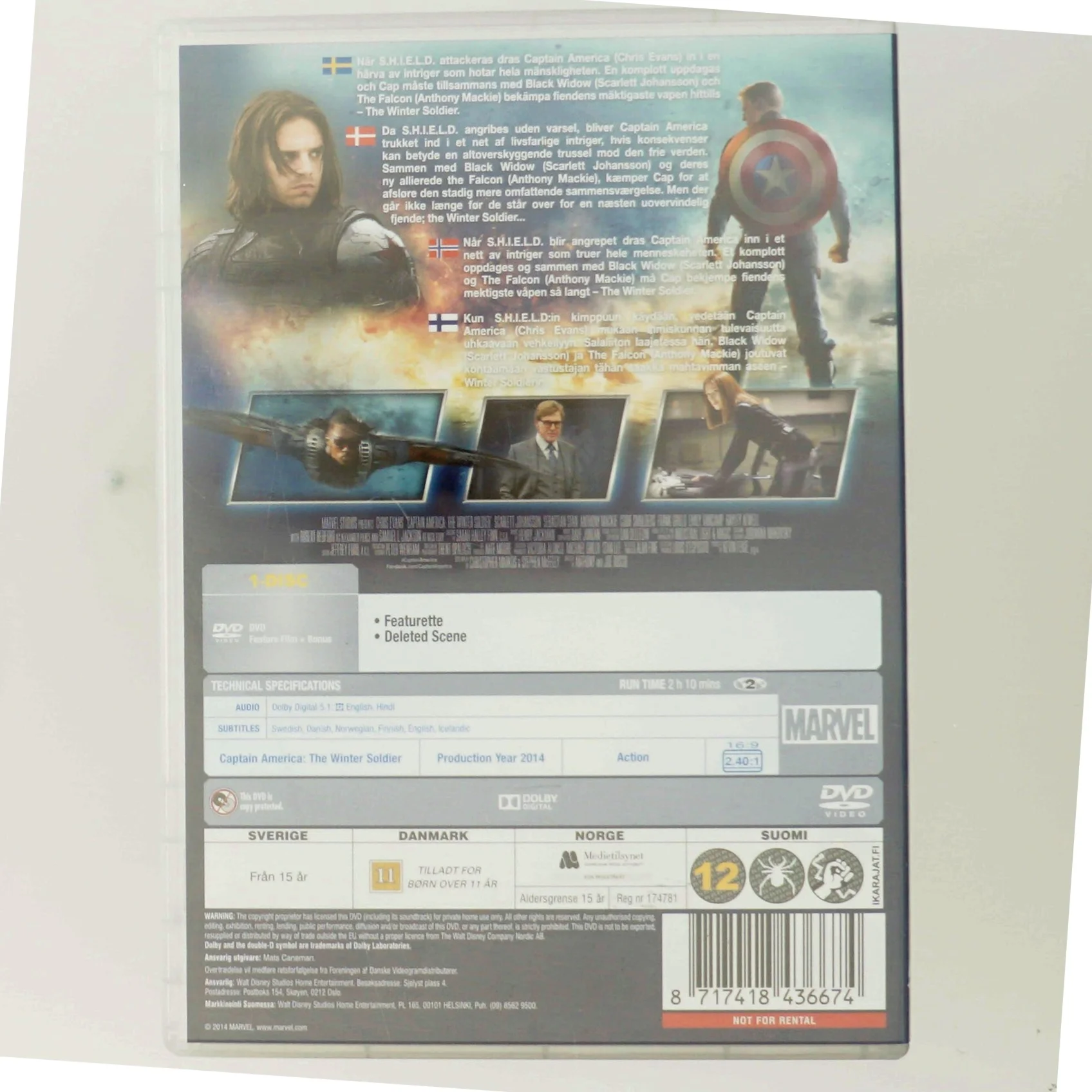 Captain America - The Winter Soldier 