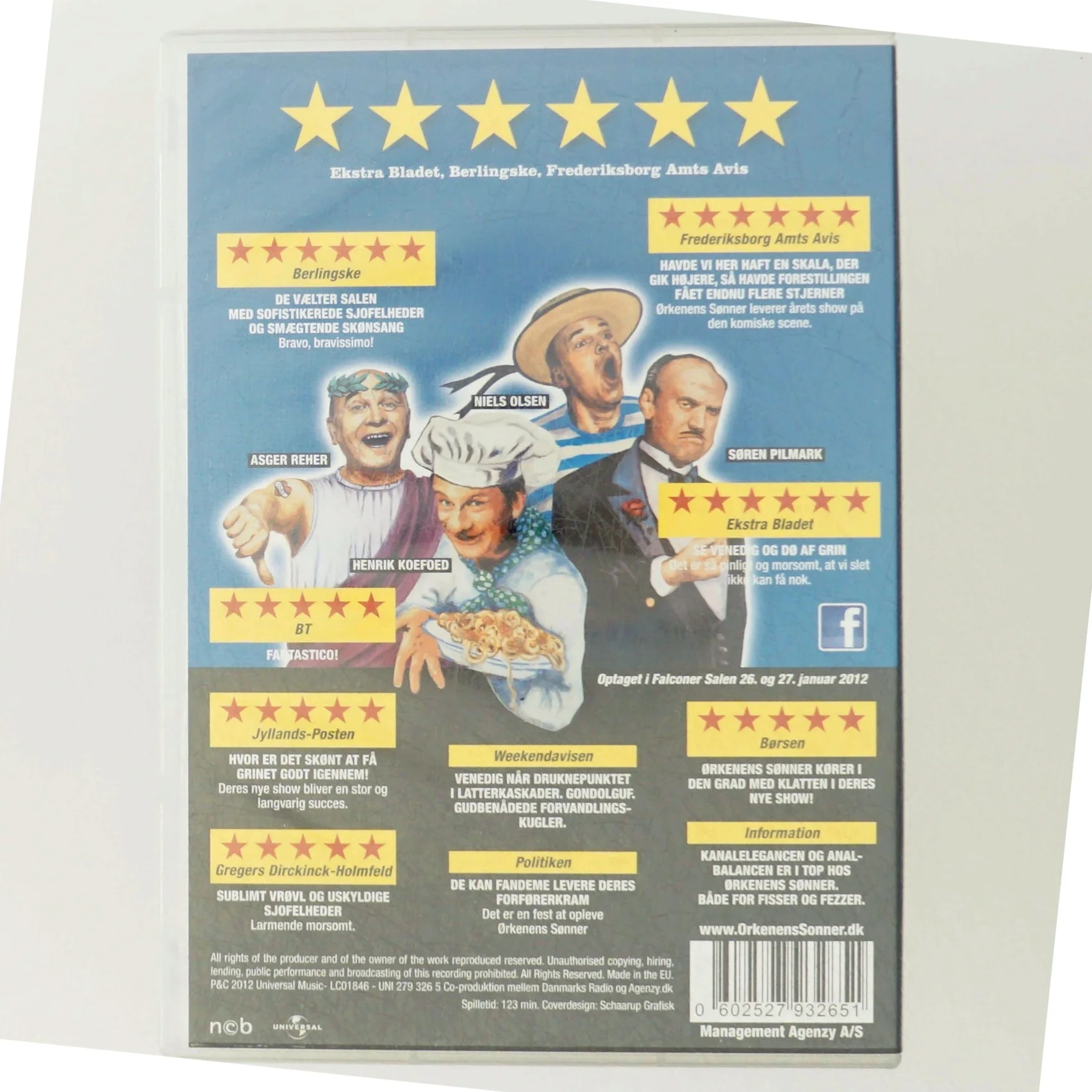 DVD - Ørkenens Sønner: Varm Luft i Canal Grande