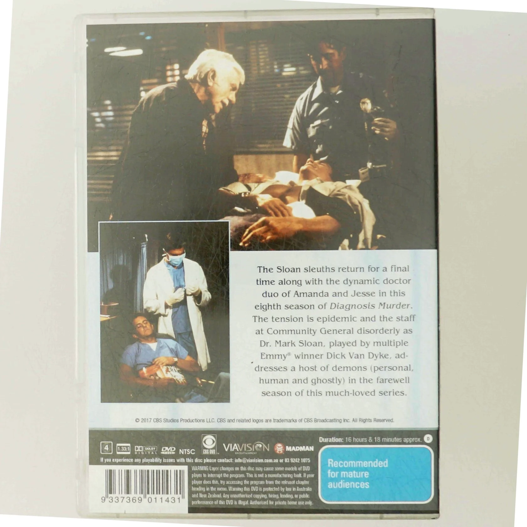 Diagnosis Murder: The Eighth Season DVD fra CBS Studios
