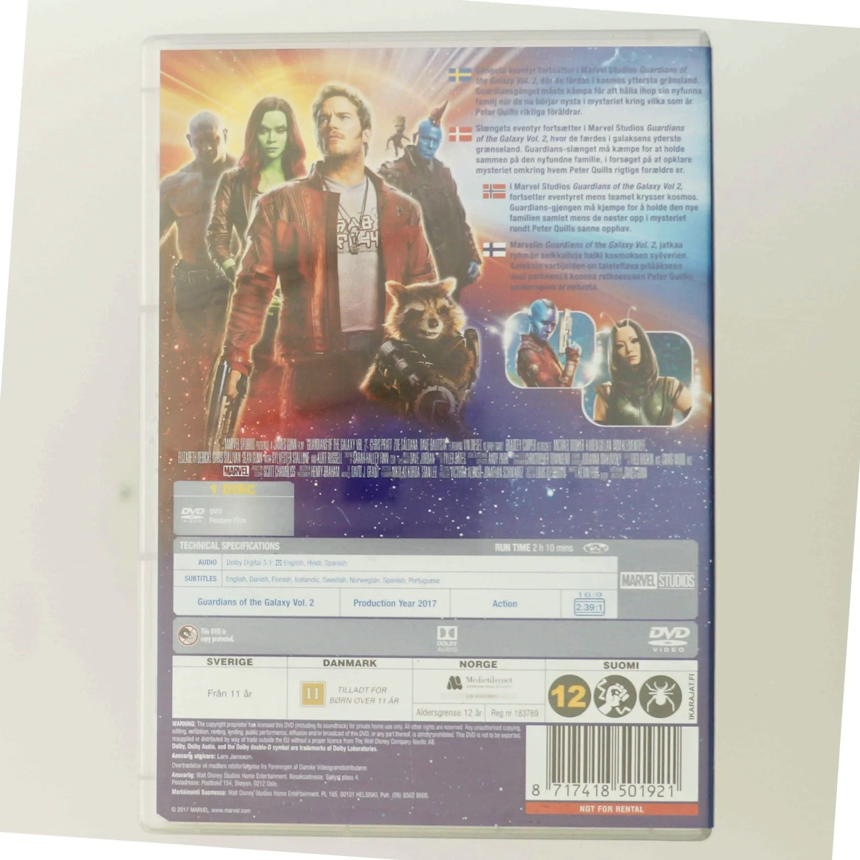 Guardians Of The Galaxy 2 