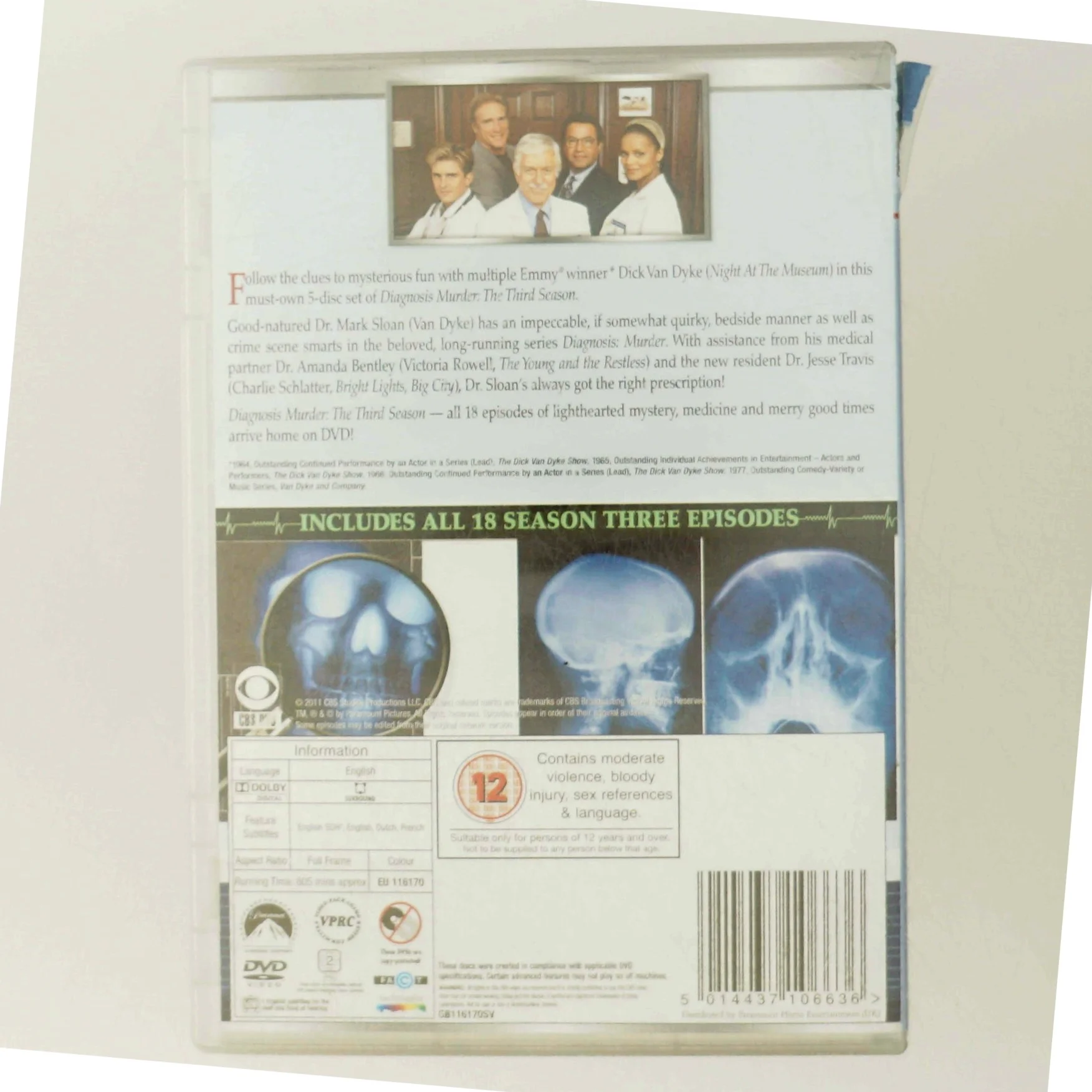 Diagnosis Murder: The Third Season DVD