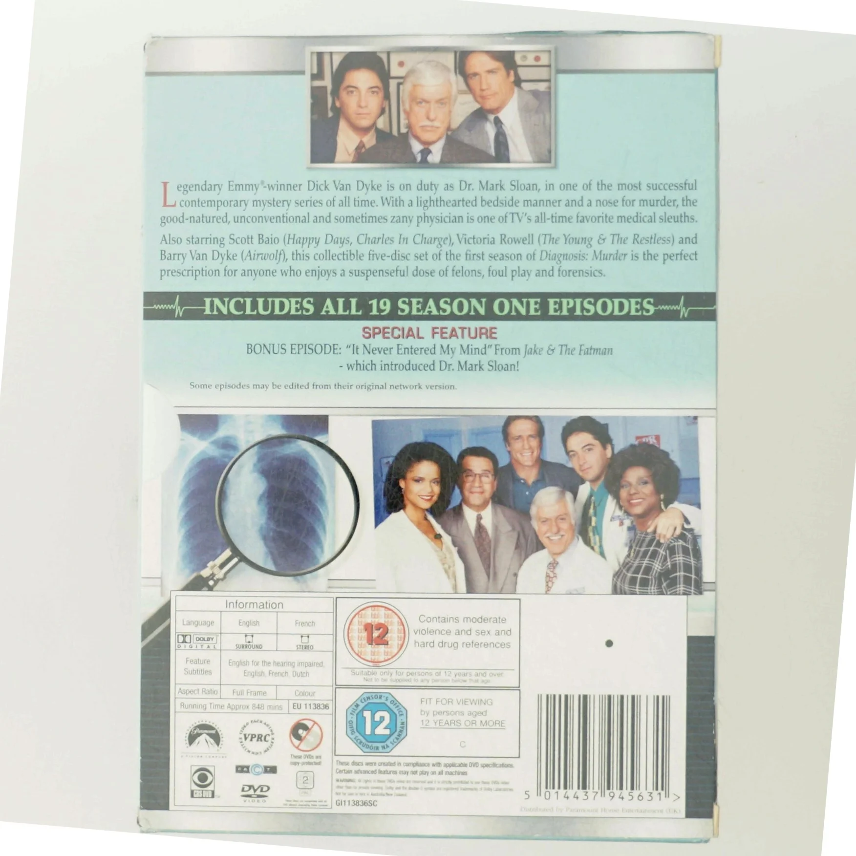 Diagnosis Murder: Den Første Sæson DVD