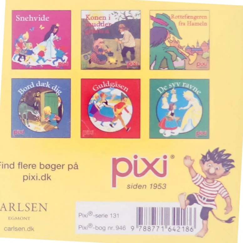 Pixi bøger fra Carlsen