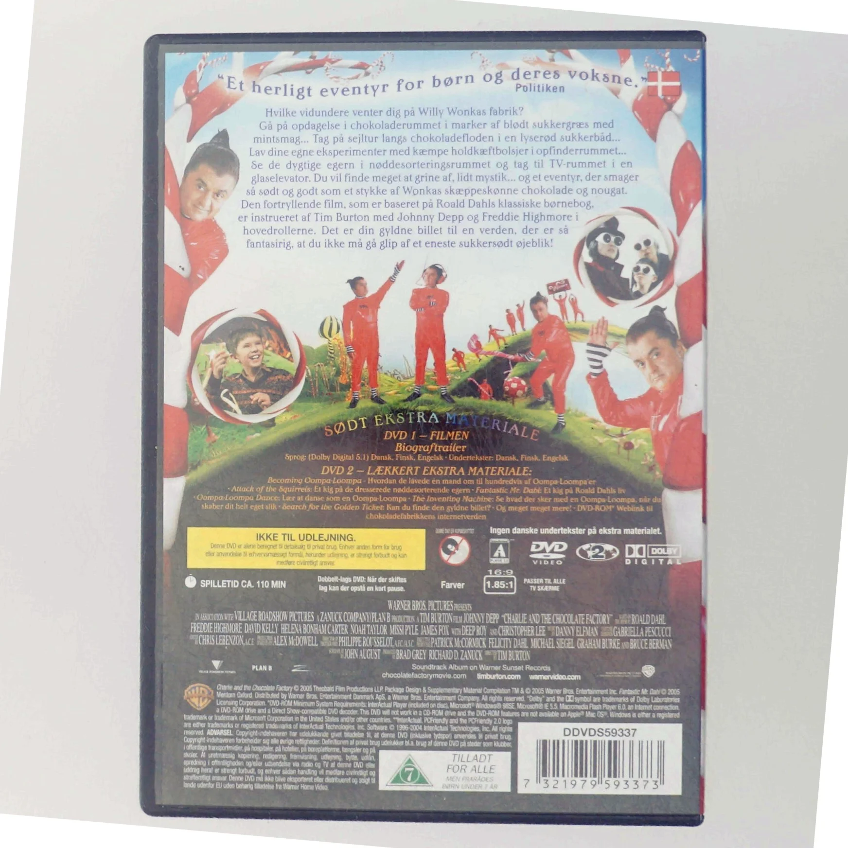 Charlie og Chokoladefabriken Special Edition 