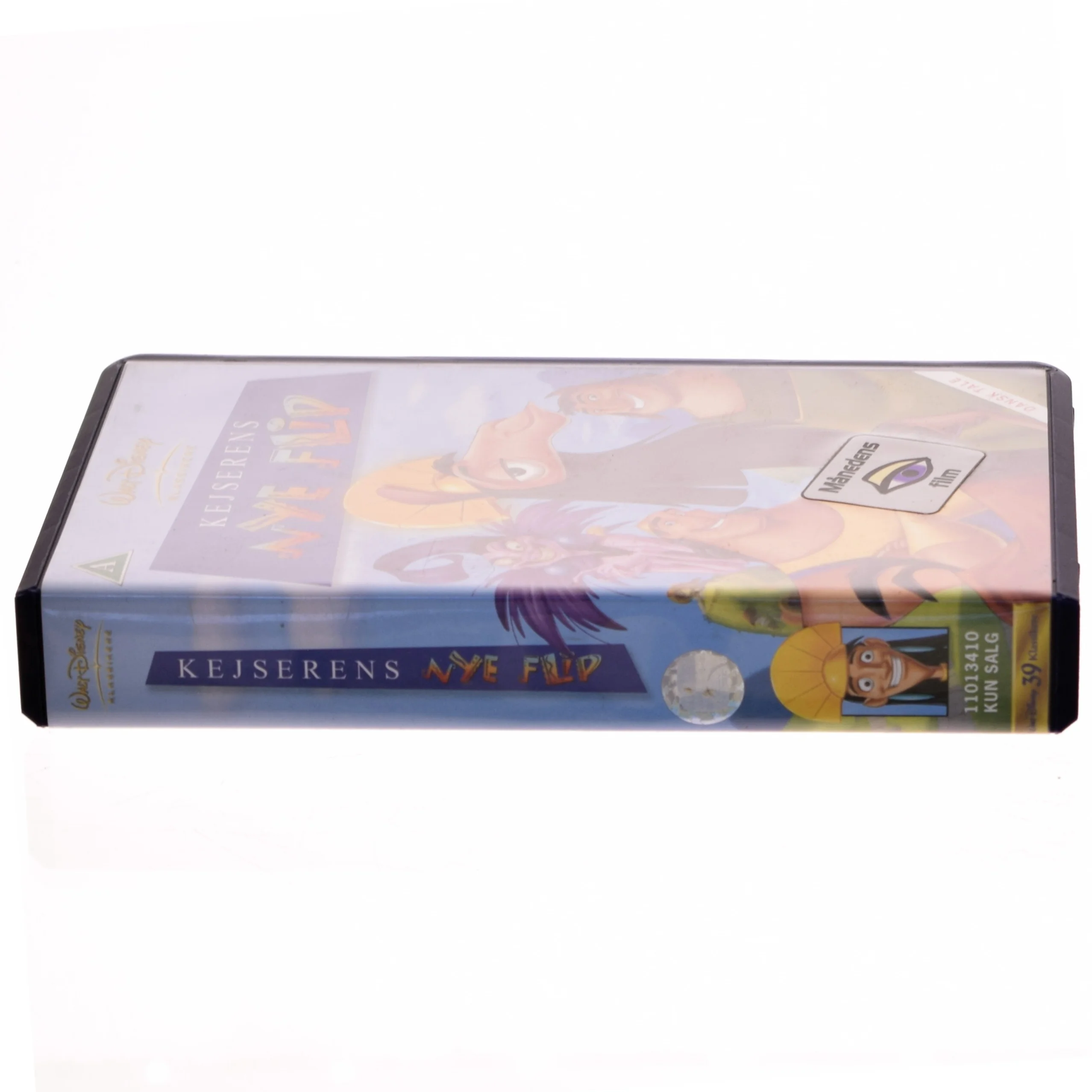 VHS-film 'Kejserens Nye Flip' fra Disney