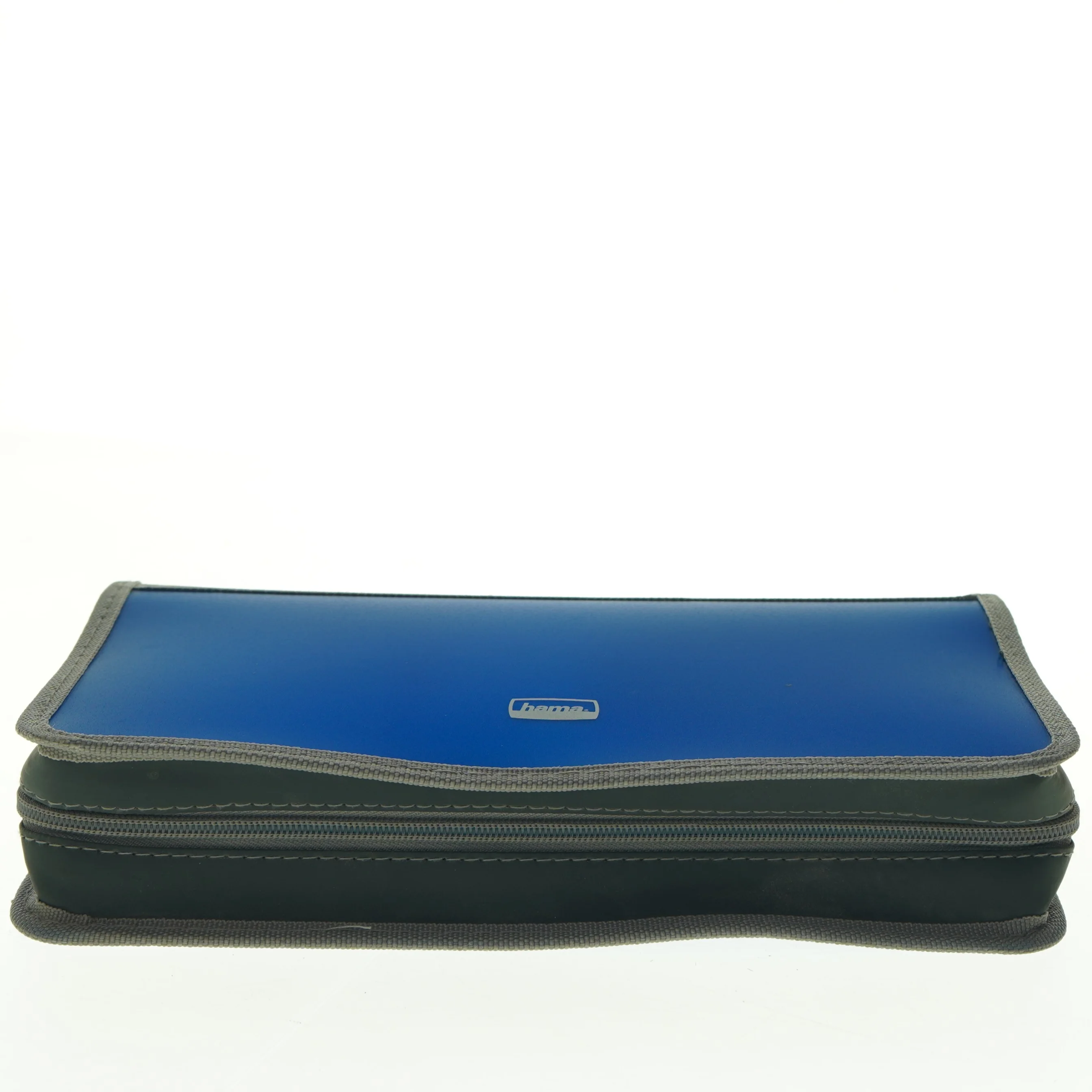 Blå dvd-opbevaringsmappe fra Hama