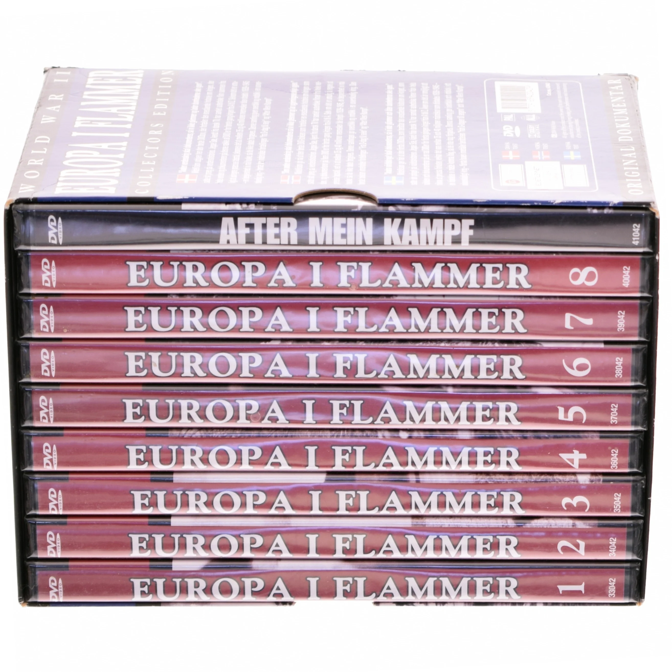 World War II Europa i Flammer DVD Boxset