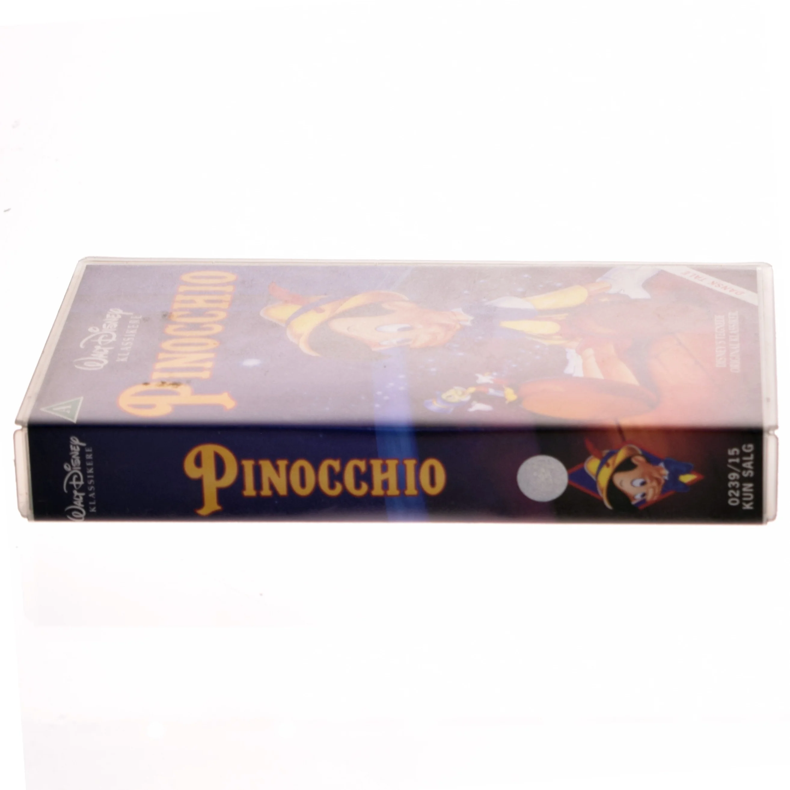 Pinocchio VHS fra Disney