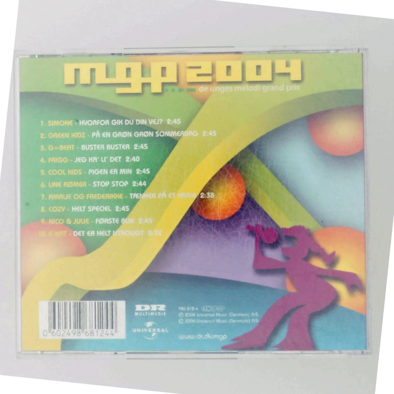 MGP 2004 CD fra Universal Music Denmark