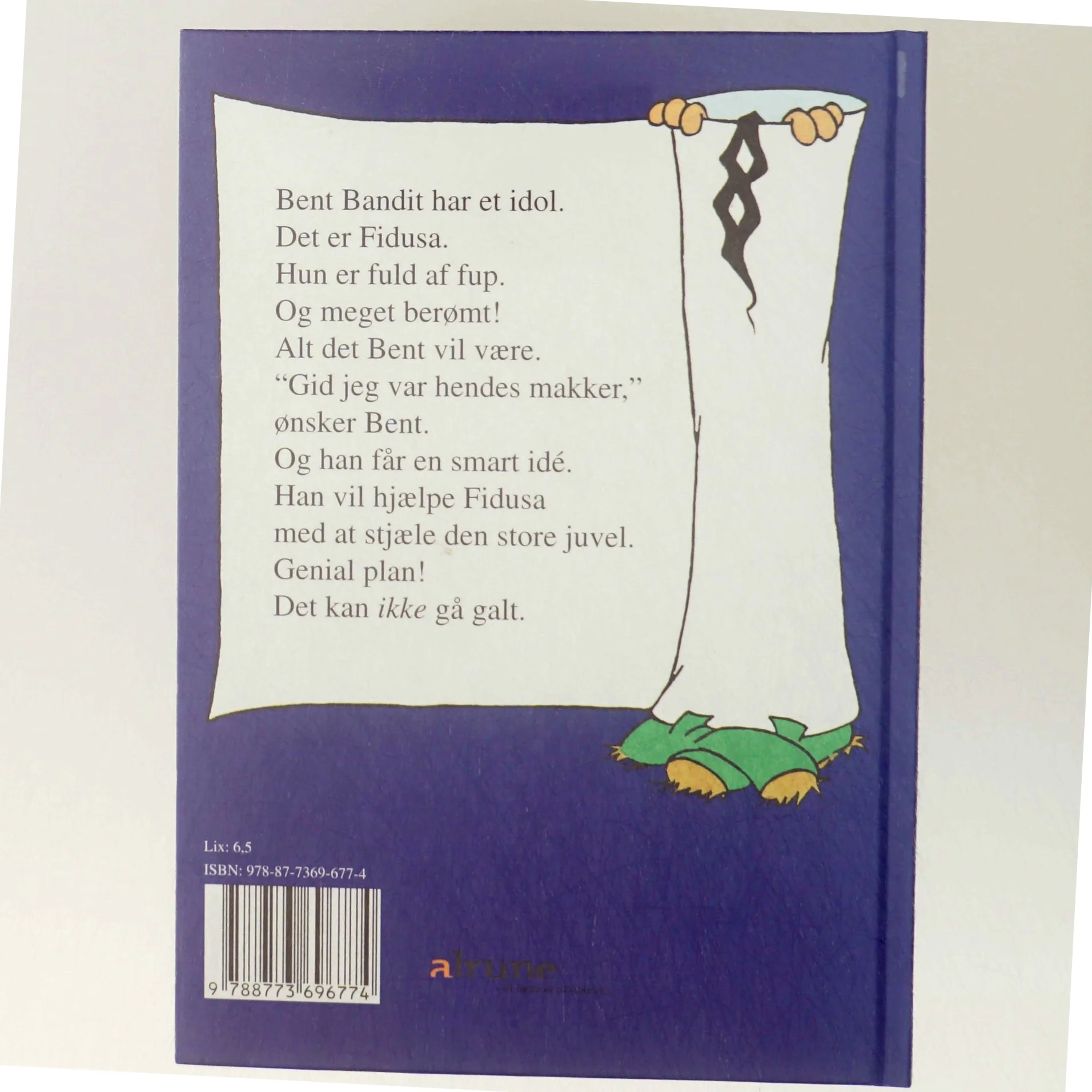 Bent Bandit og Fidusa af Charlotte Fleischer (Bog)