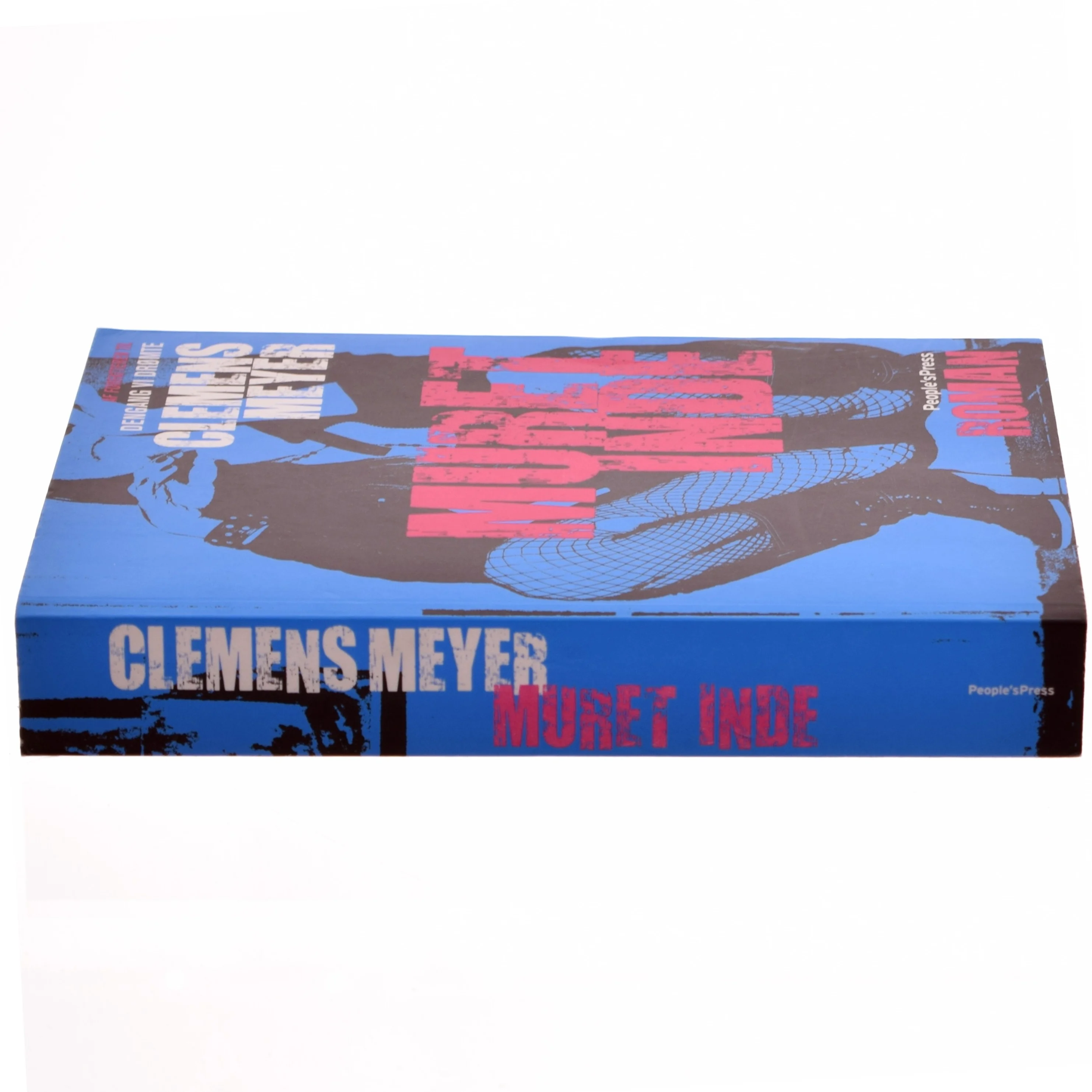 Muret inde : roman af Clemens Meyer (f. 1977) (Bog)