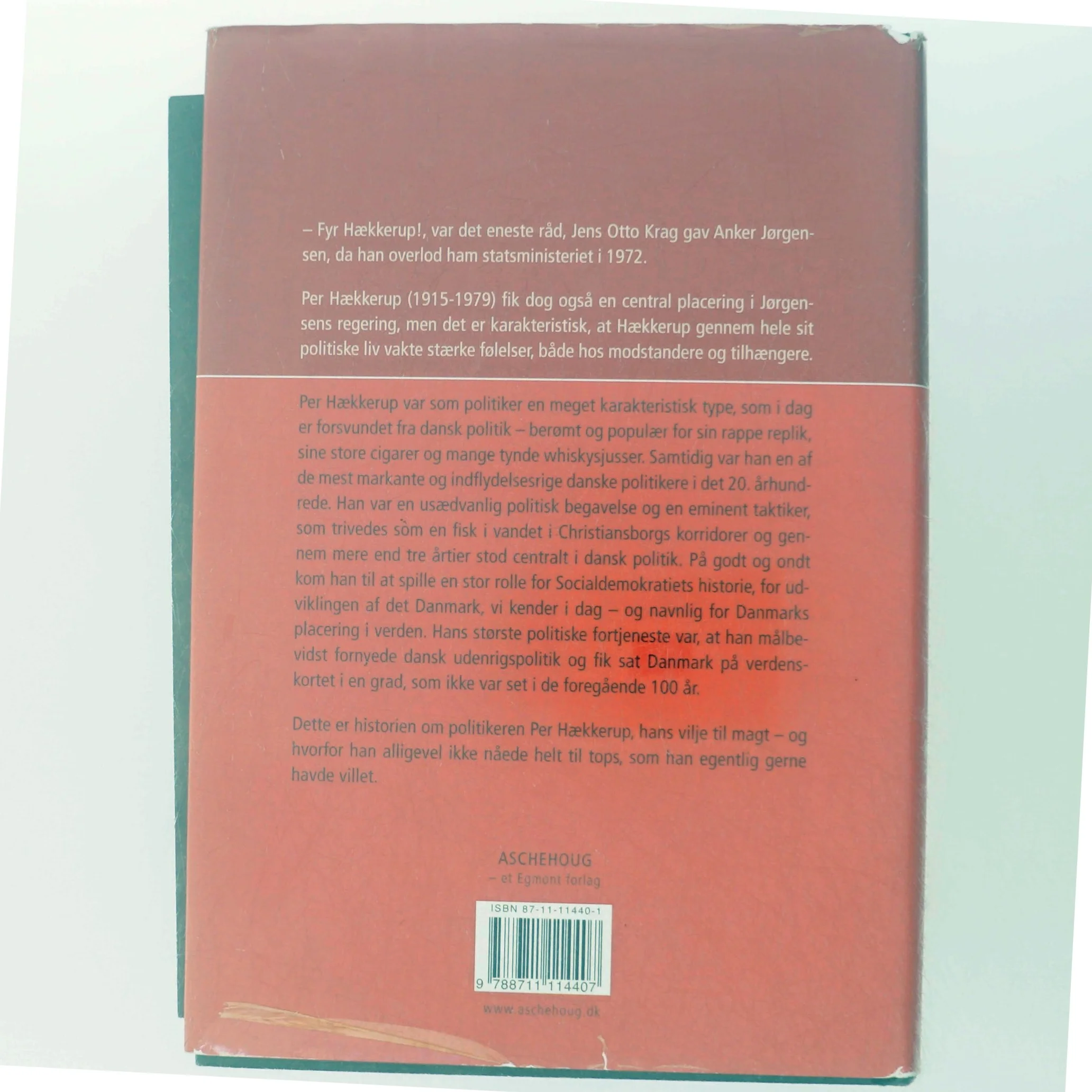 Hækkerup af Nikolaj Bøgh (Bog)